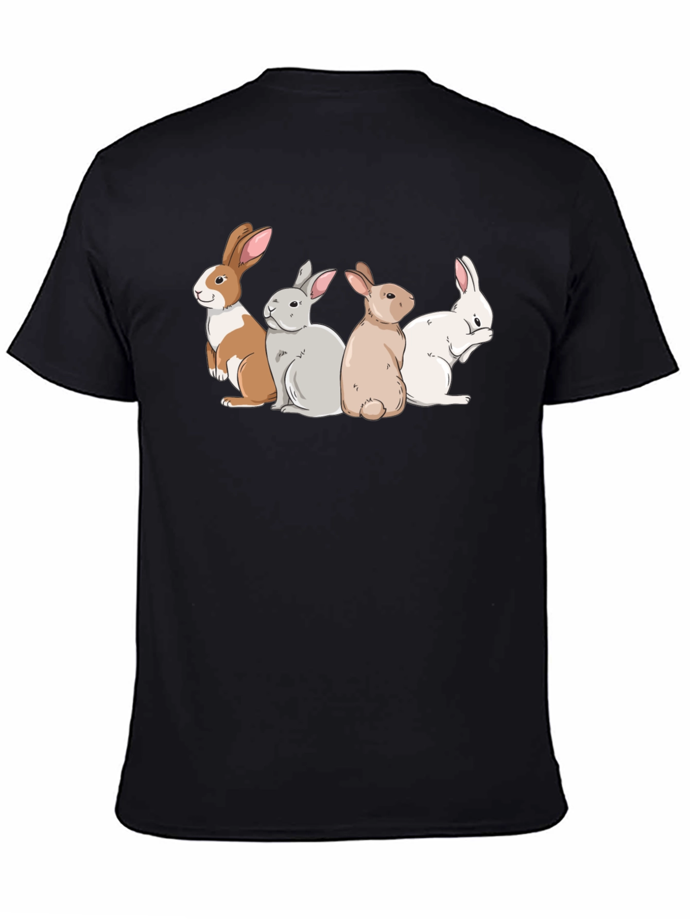 Bunny Squad Graphic Tee - Soft Cotton T-Shirt