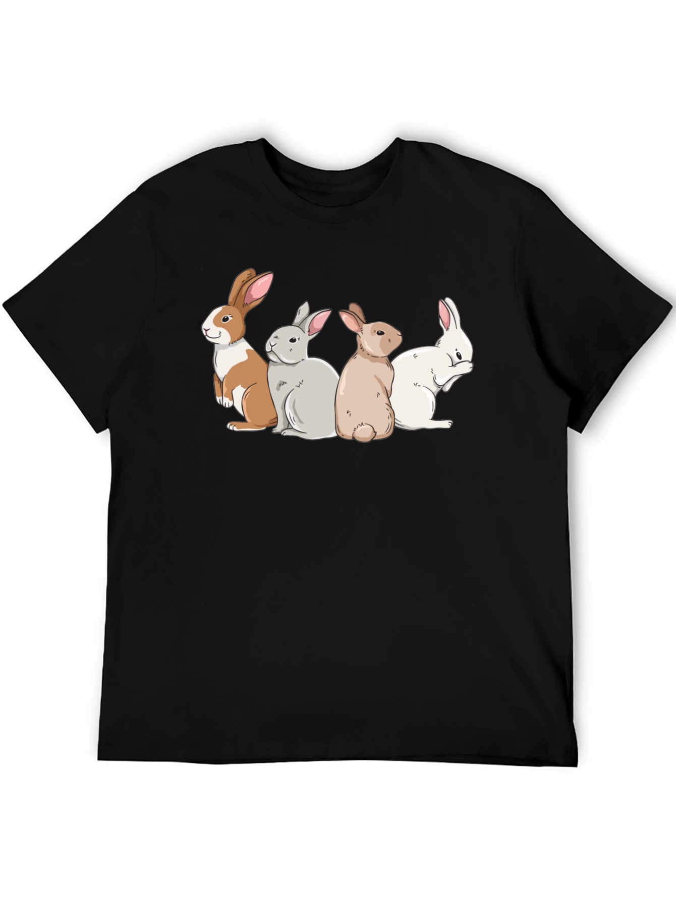 Bunny Squad Graphic Tee - Soft Cotton T-Shirt