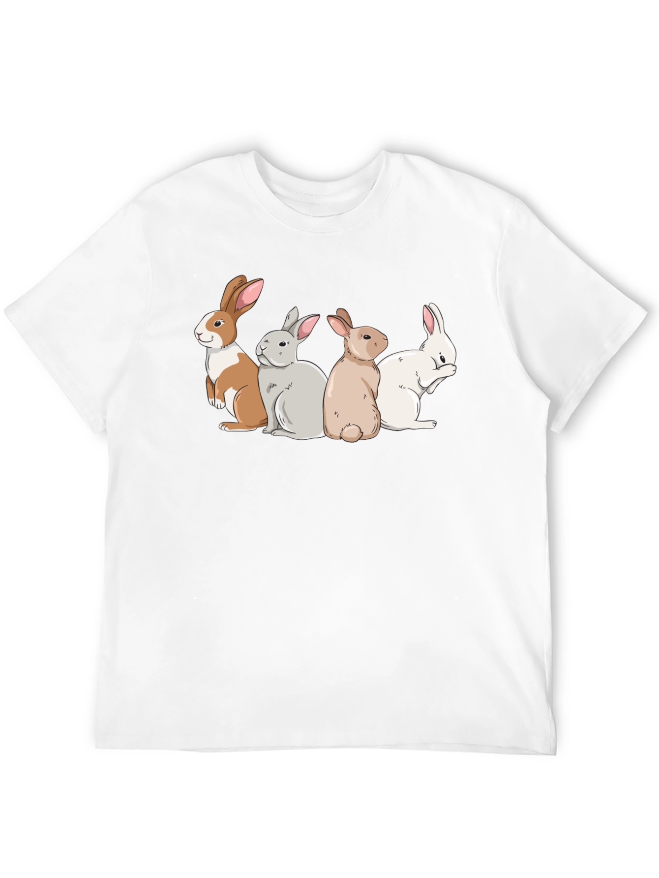 Bunny Squad Graphic Tee - Soft Cotton T-Shirt