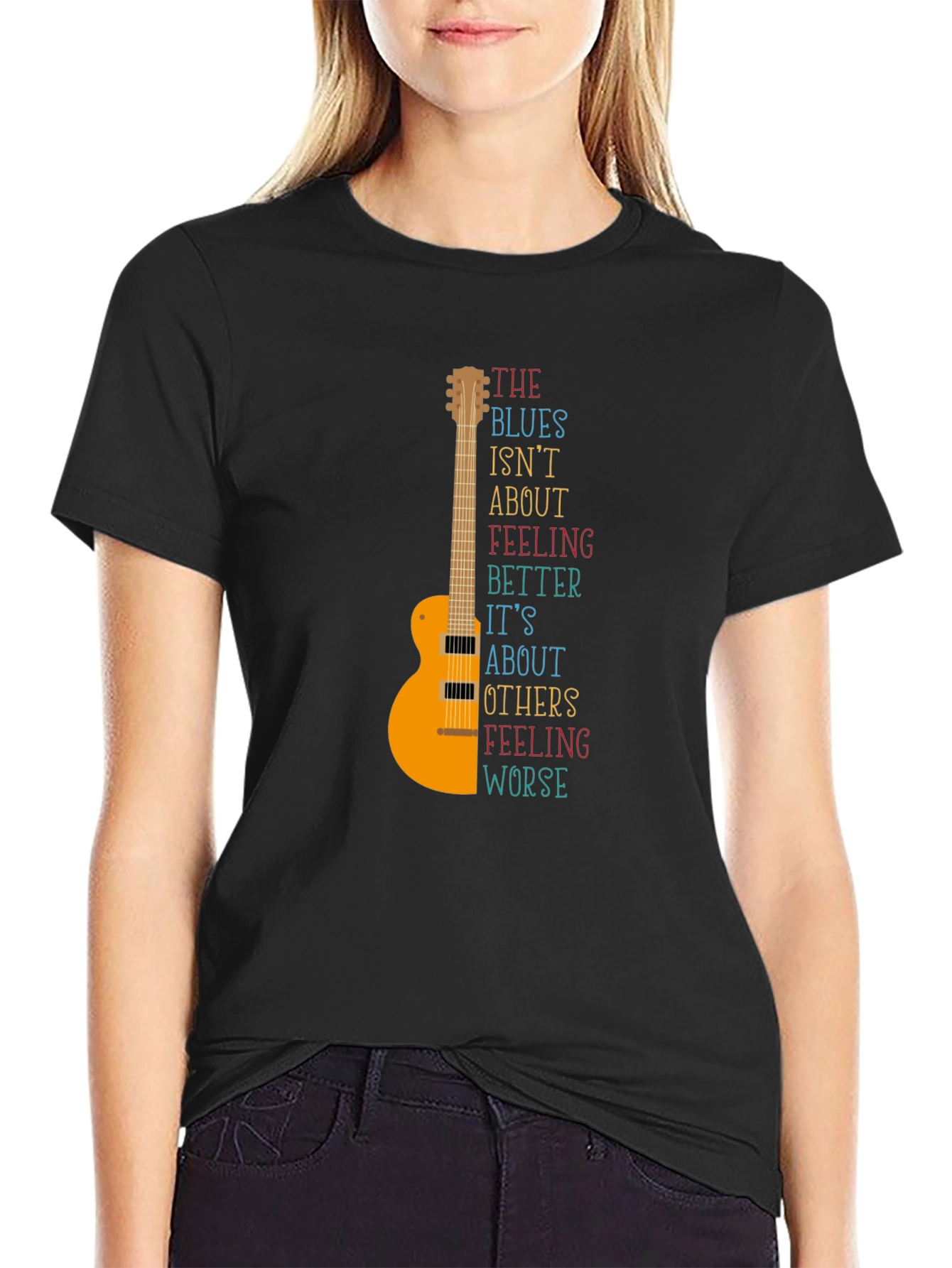 The Blues Guitar T-Shirt - Music Lover Tee