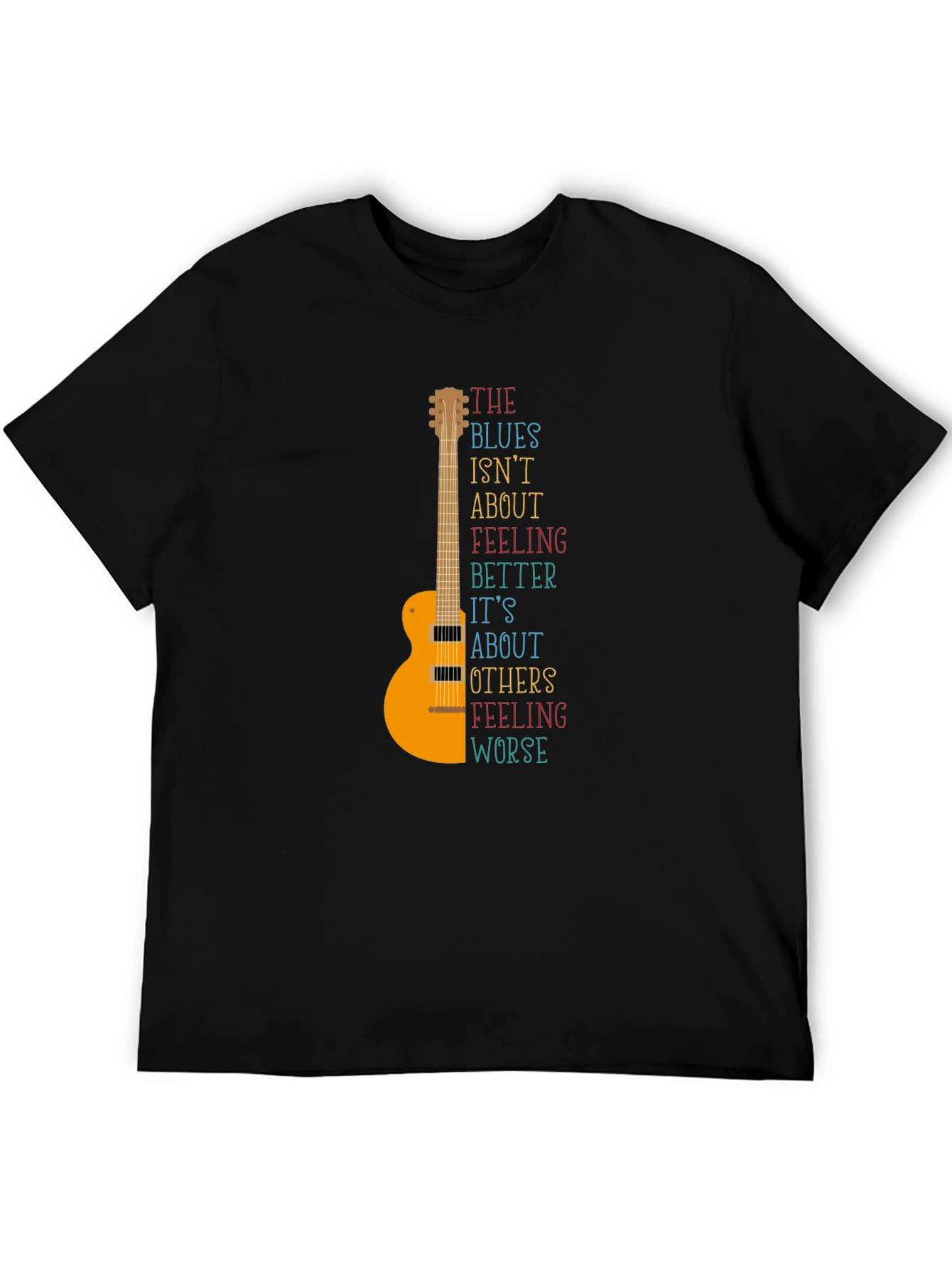 The Blues Guitar T-Shirt - Music Lover Tee