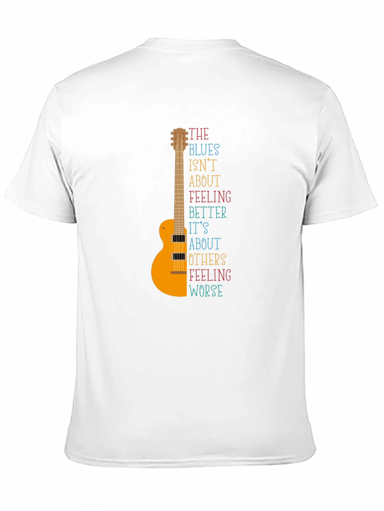The Blues Guitar T-Shirt - Music Lover Tee