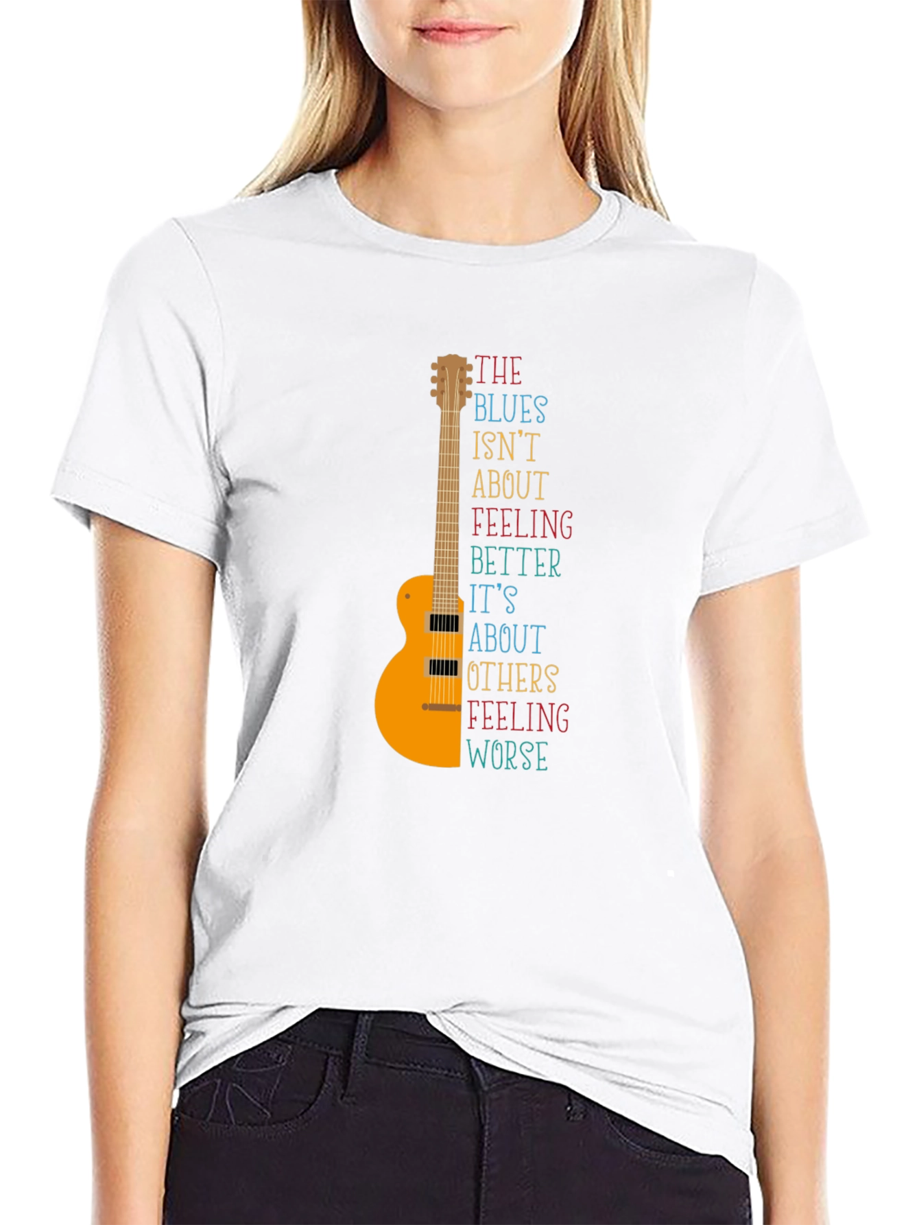 The Blues Guitar T-Shirt - Music Lover Tee