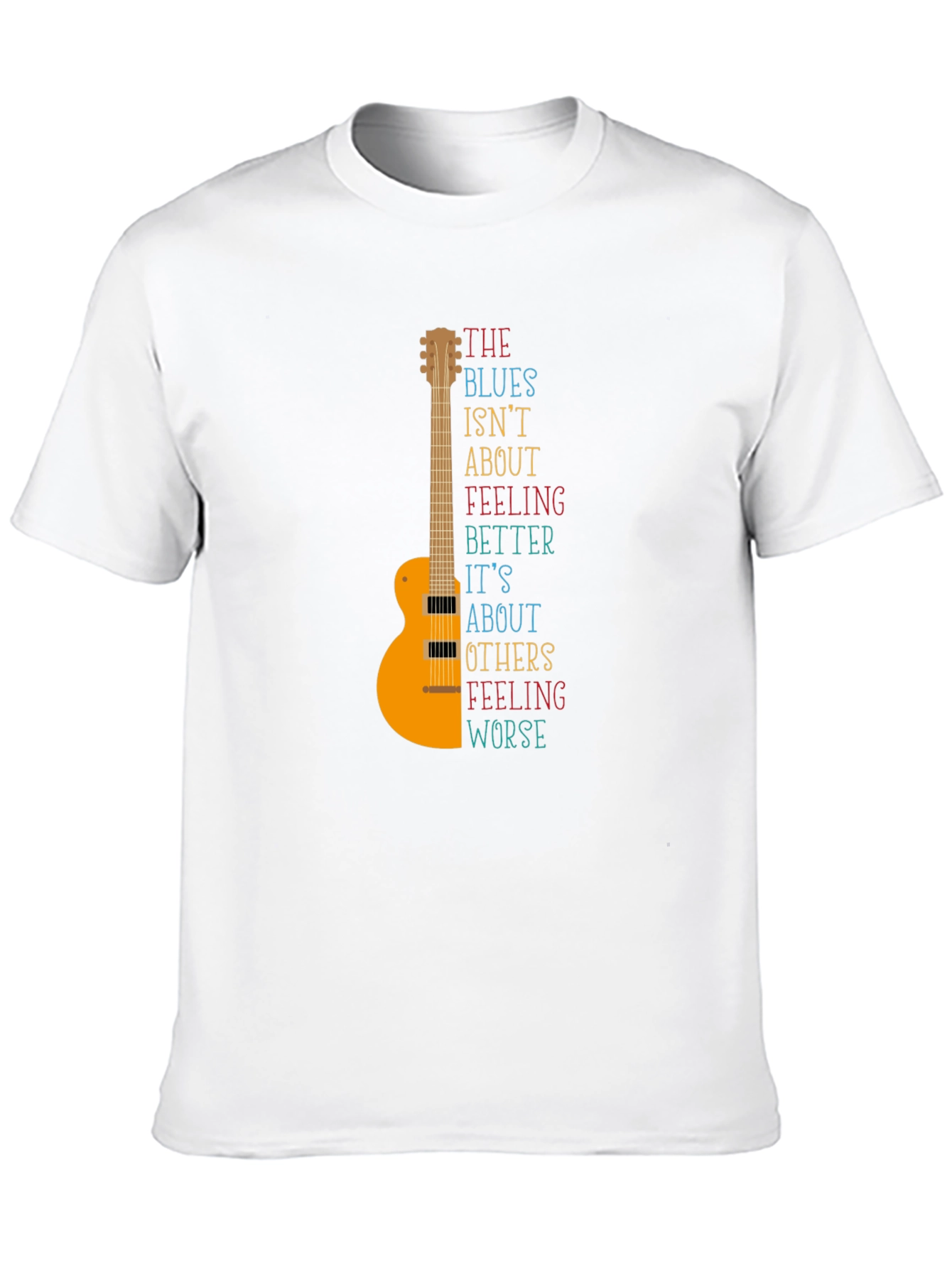 The Blues Guitar T-Shirt - Music Lover Tee