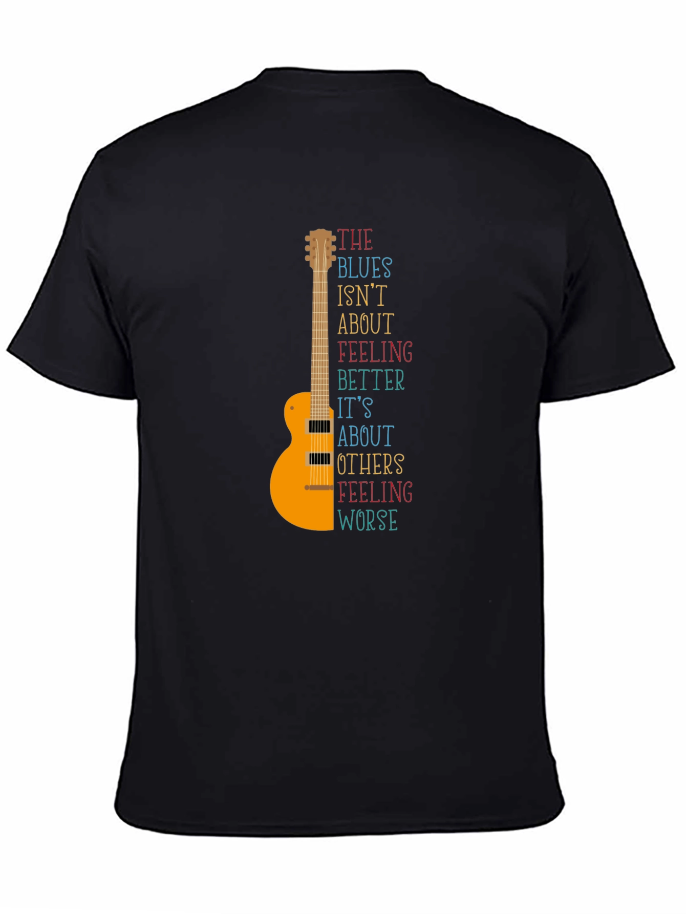 The Blues Guitar T-Shirt - Music Lover Tee