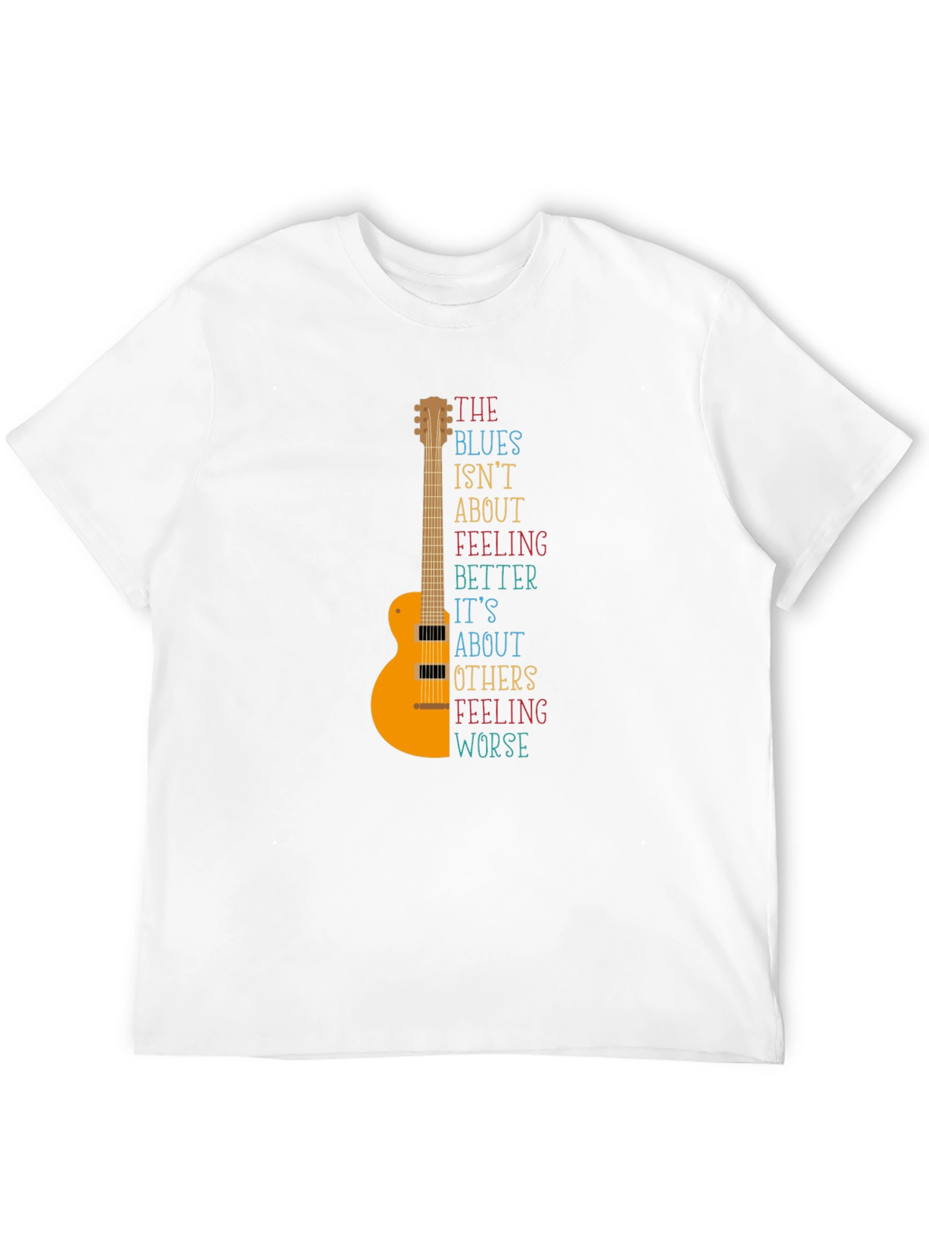 The Blues Guitar T-Shirt - Music Lover Tee