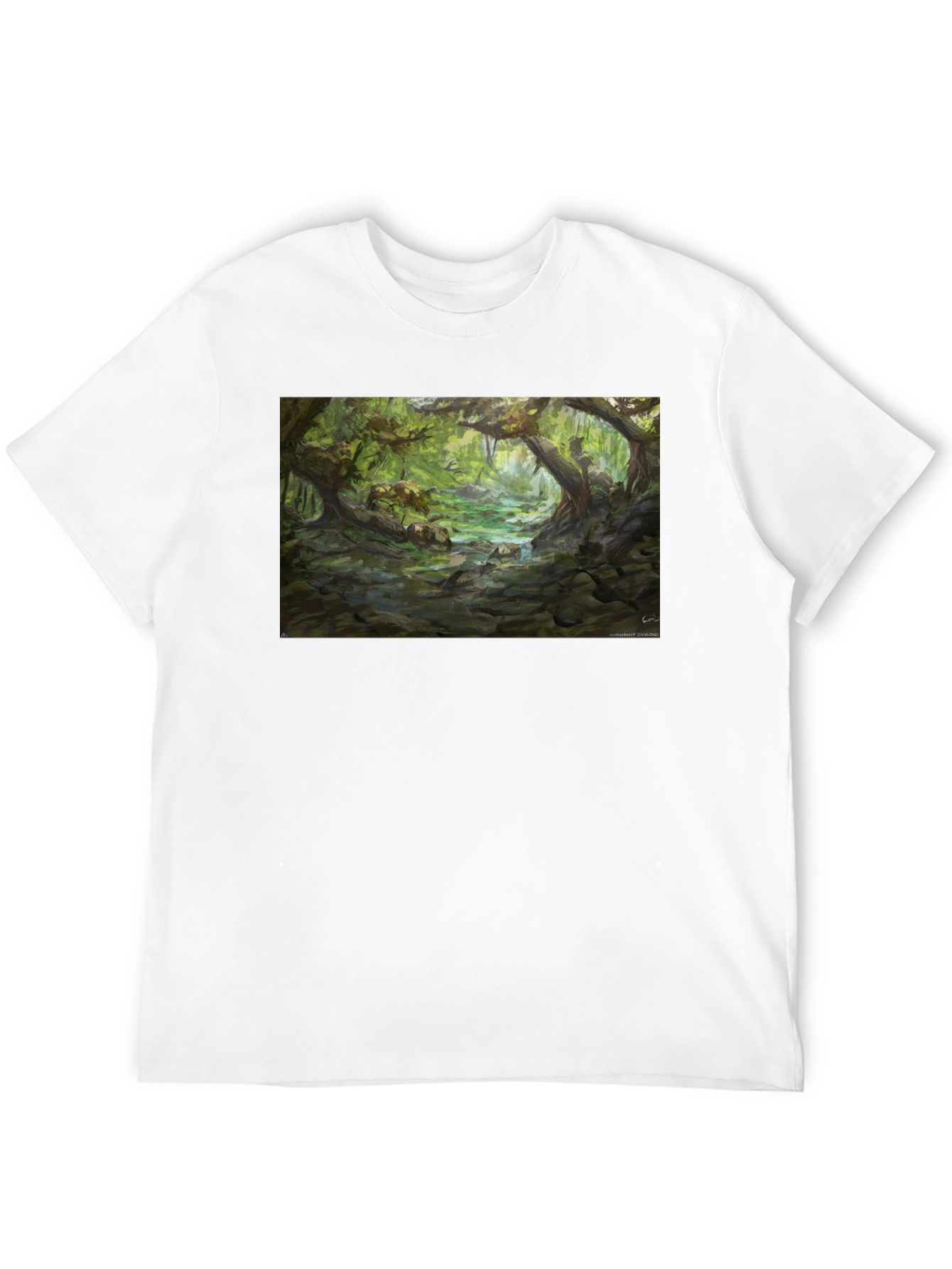 Nature Artwork Graphic T-Shirt