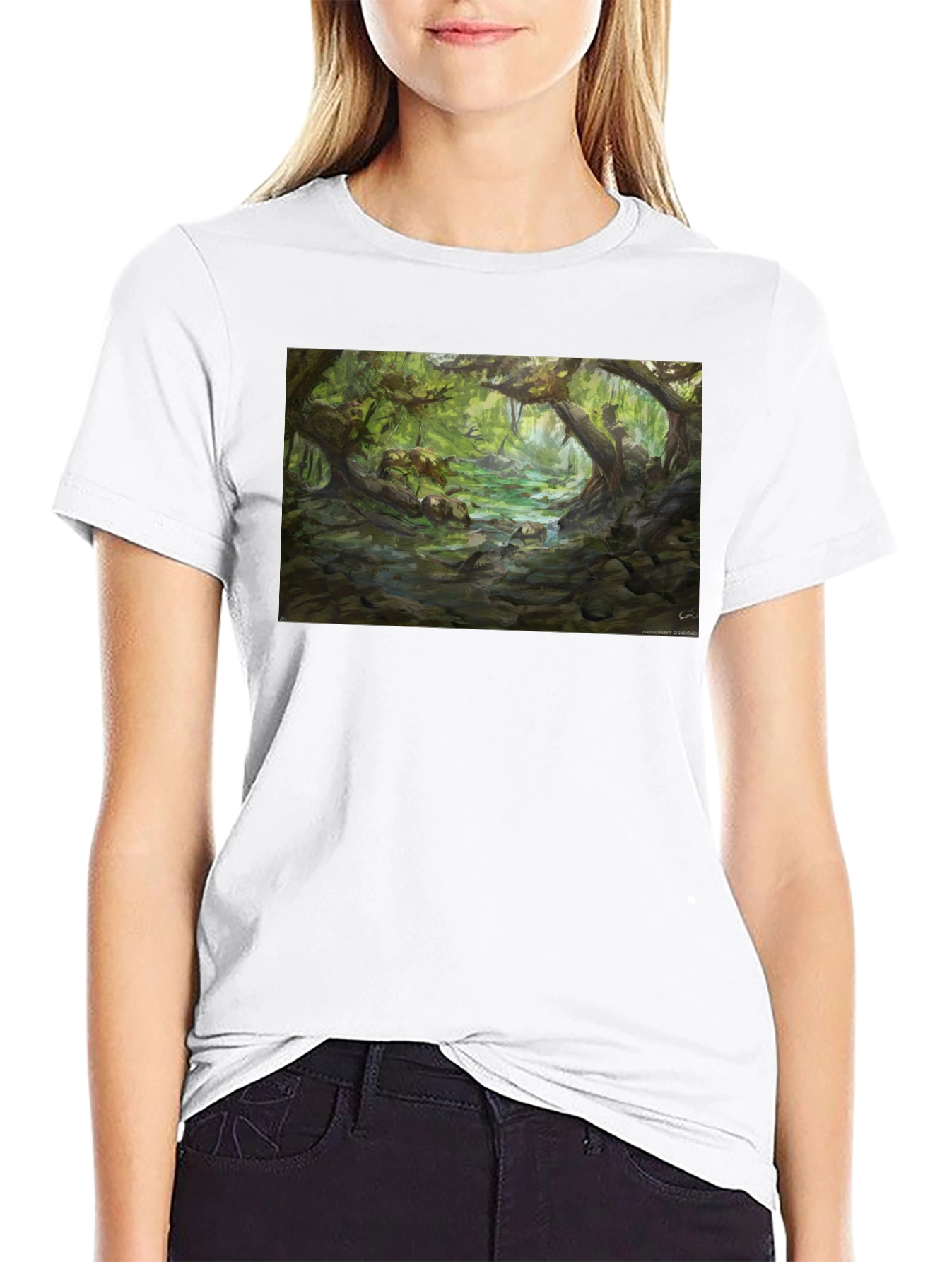 Nature Artwork Graphic T-Shirt