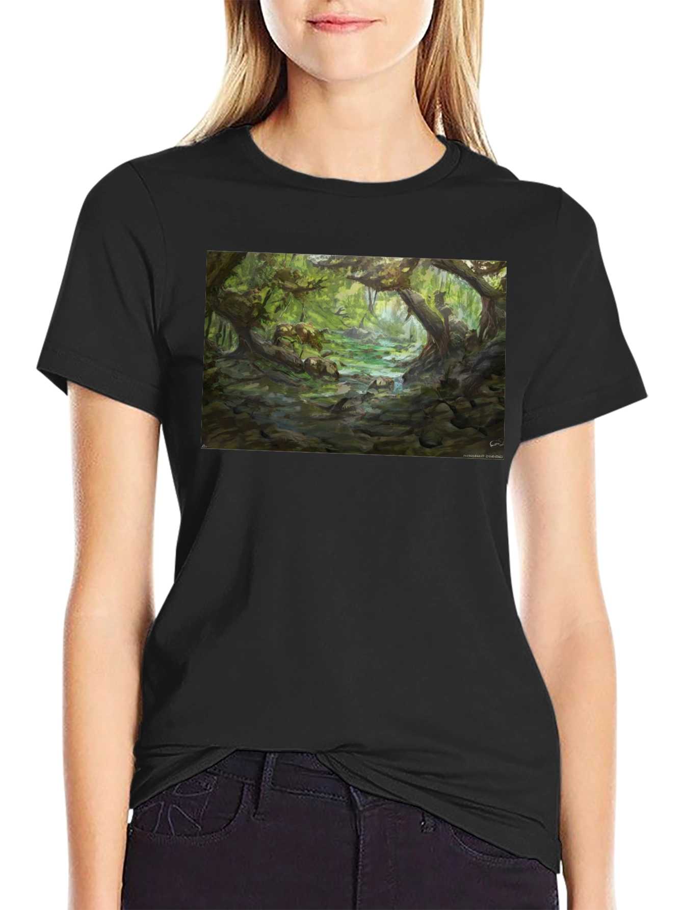 Nature Artwork Graphic T-Shirt
