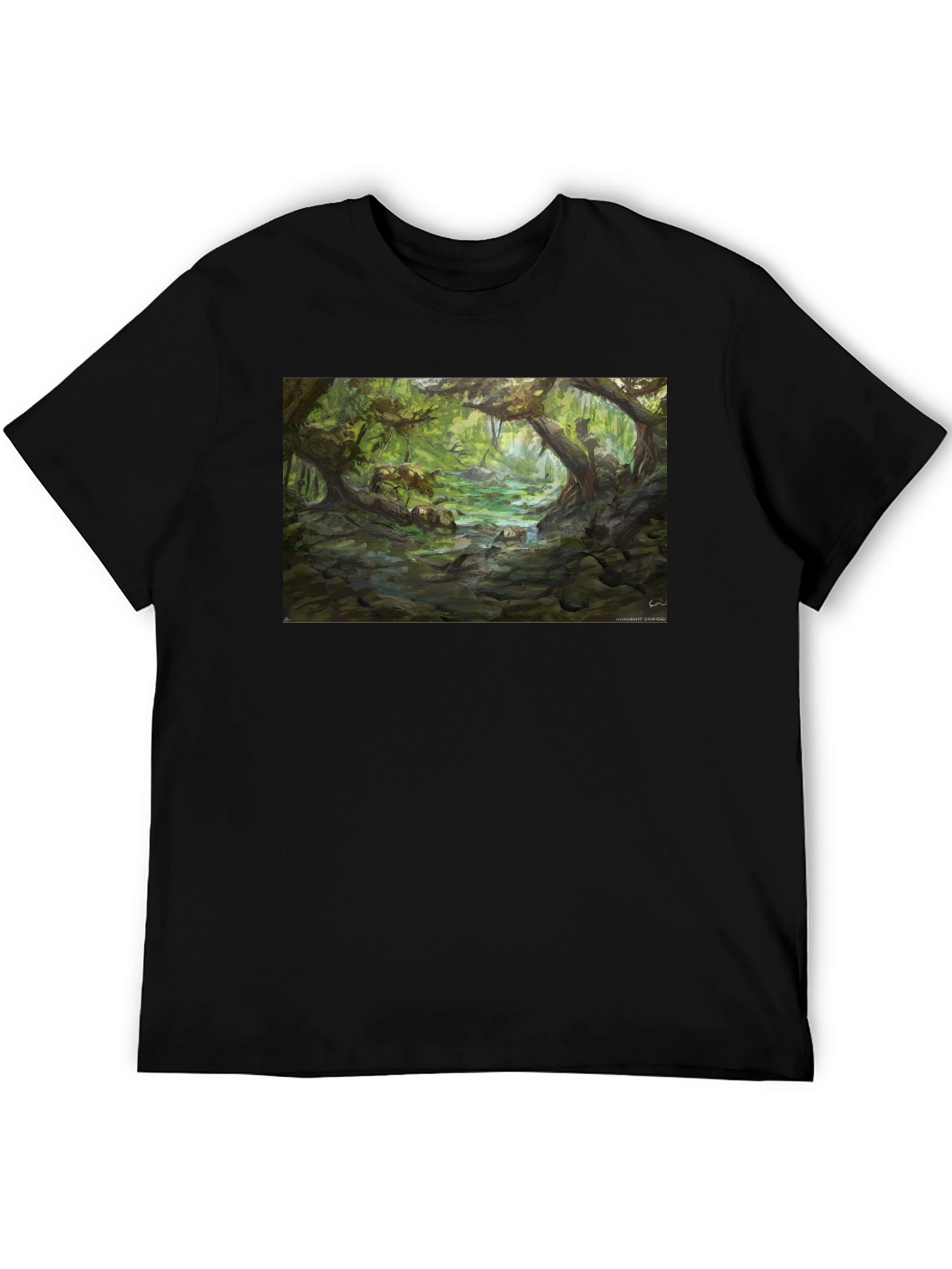 Nature Artwork Graphic T-Shirt
