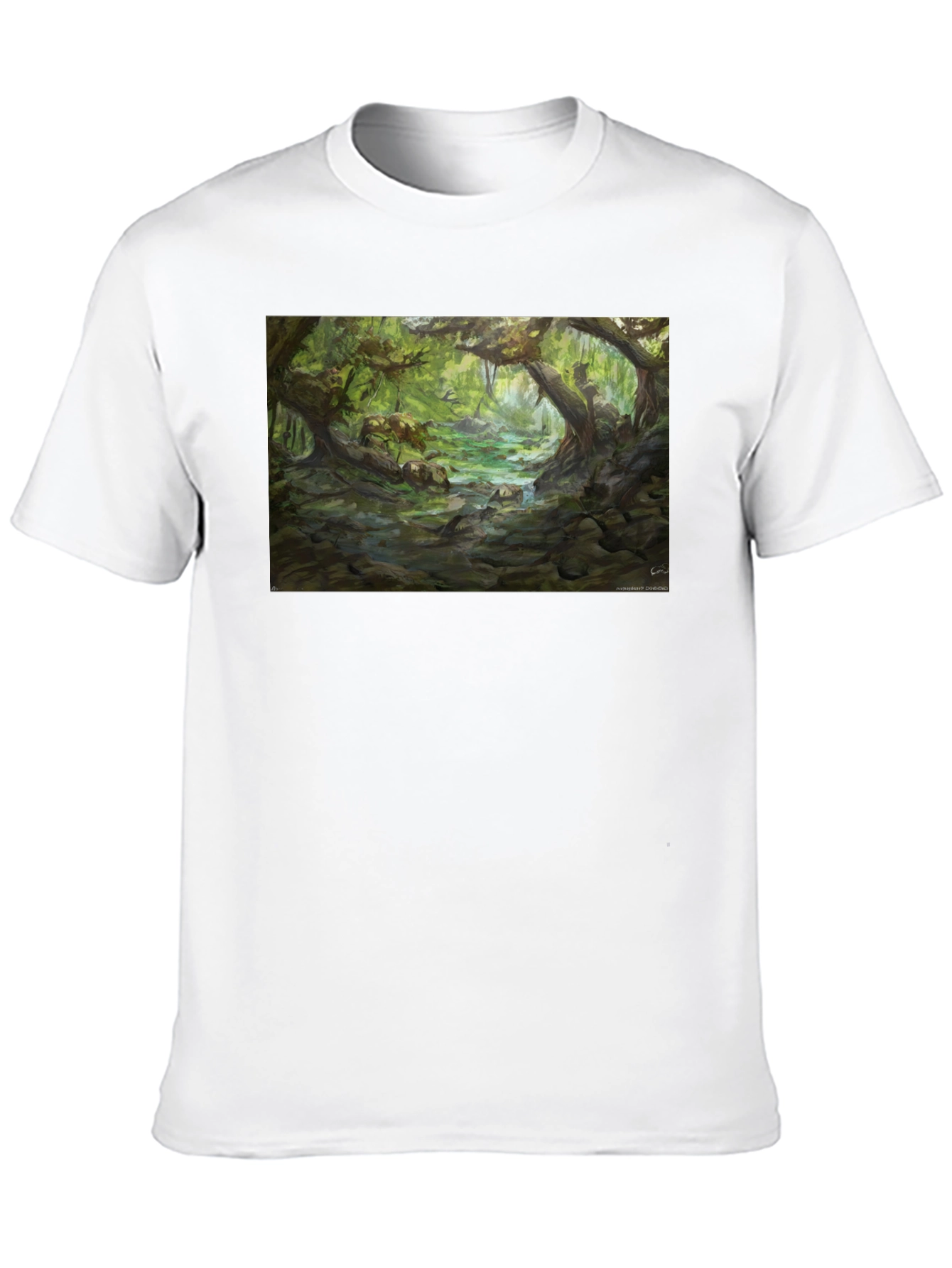Nature Artwork Graphic T-Shirt