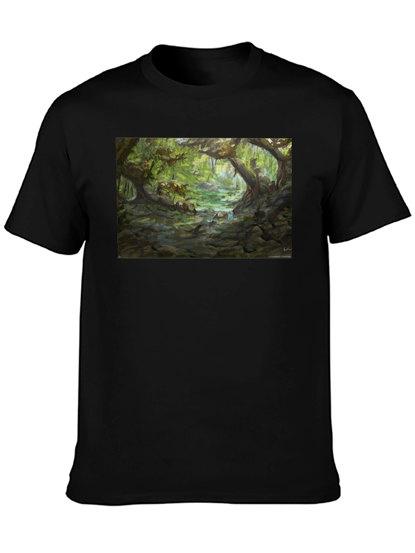 Nature Artwork Graphic T-Shirt