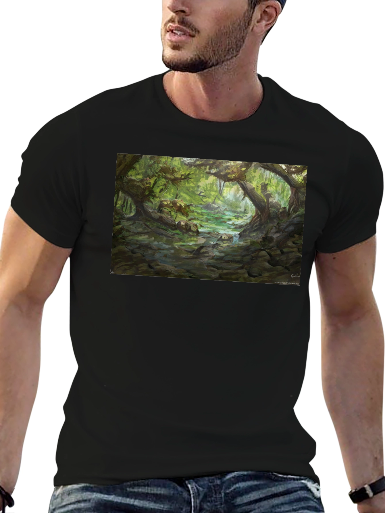 Nature Artwork Graphic T-Shirt