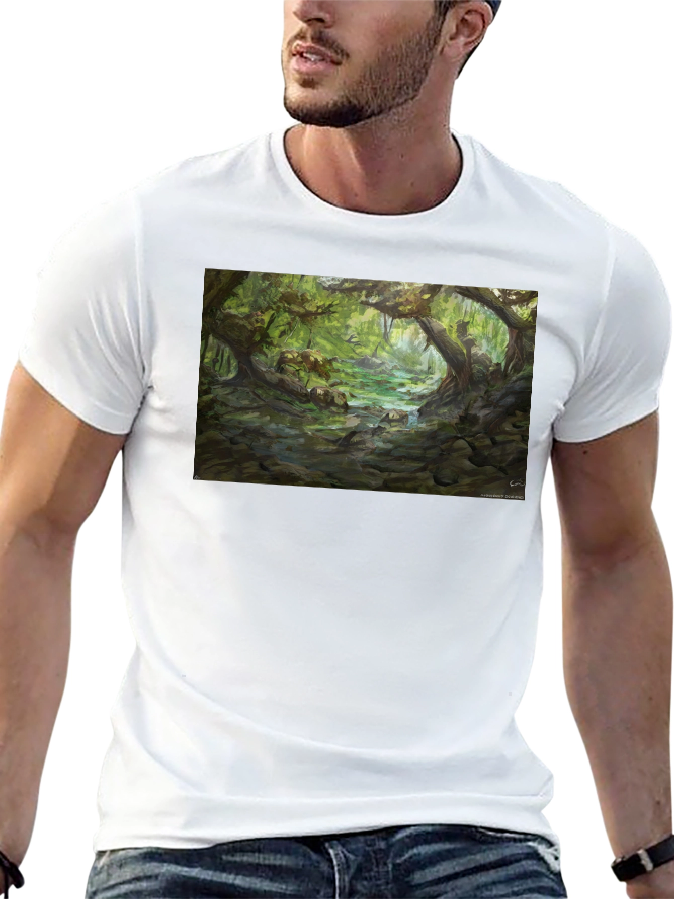 Nature Artwork Graphic T-Shirt