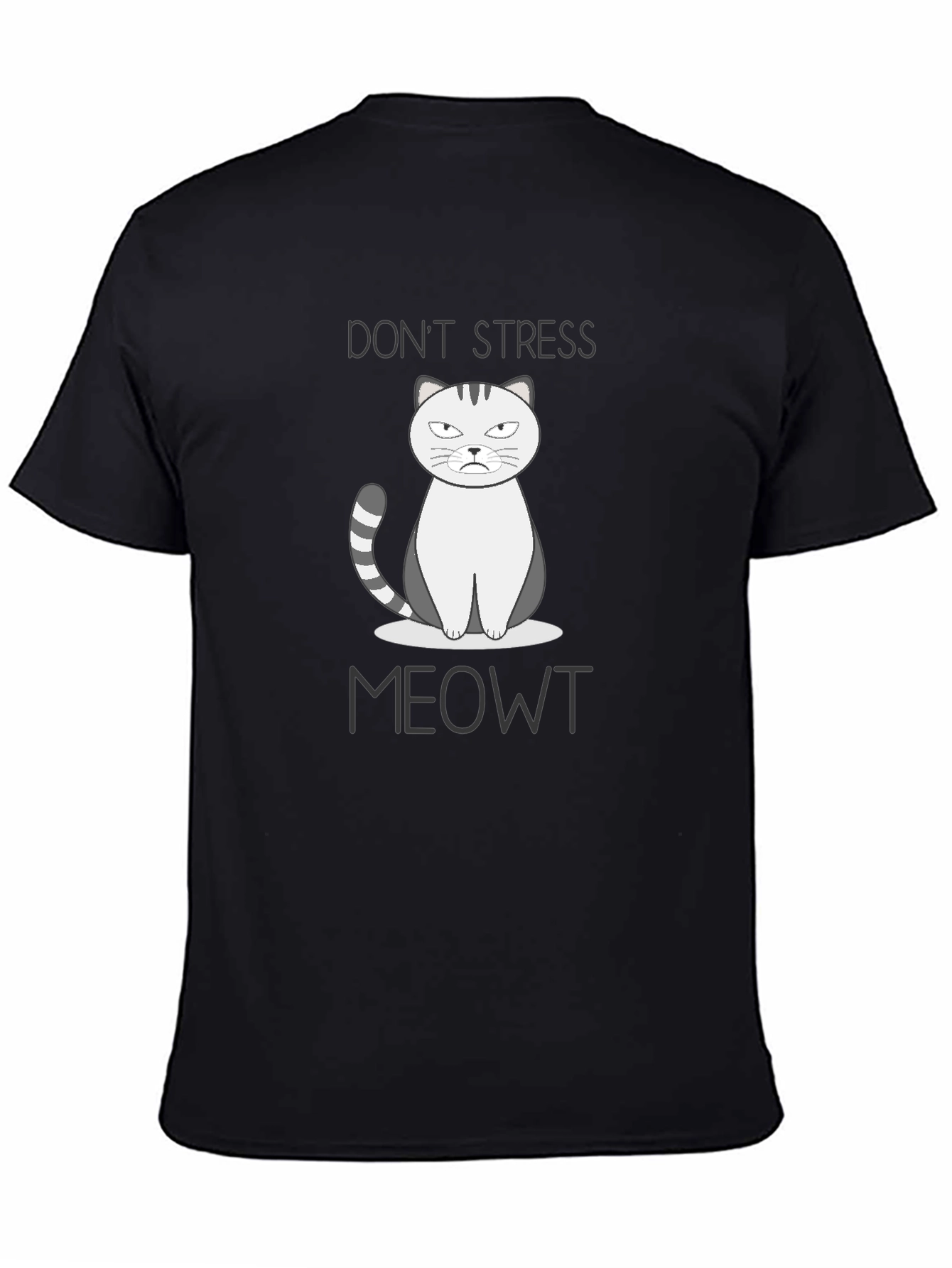 Dont Stress Meowt T-Shirt - Funny Cat Tee