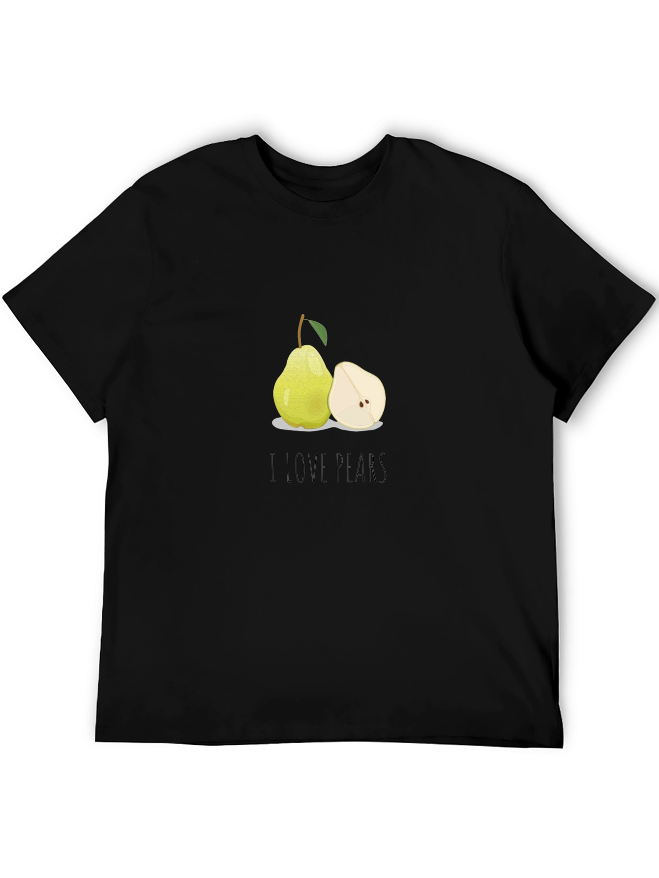 I Love Pears Graphic T-Shirt - Stylish Fruit Tee