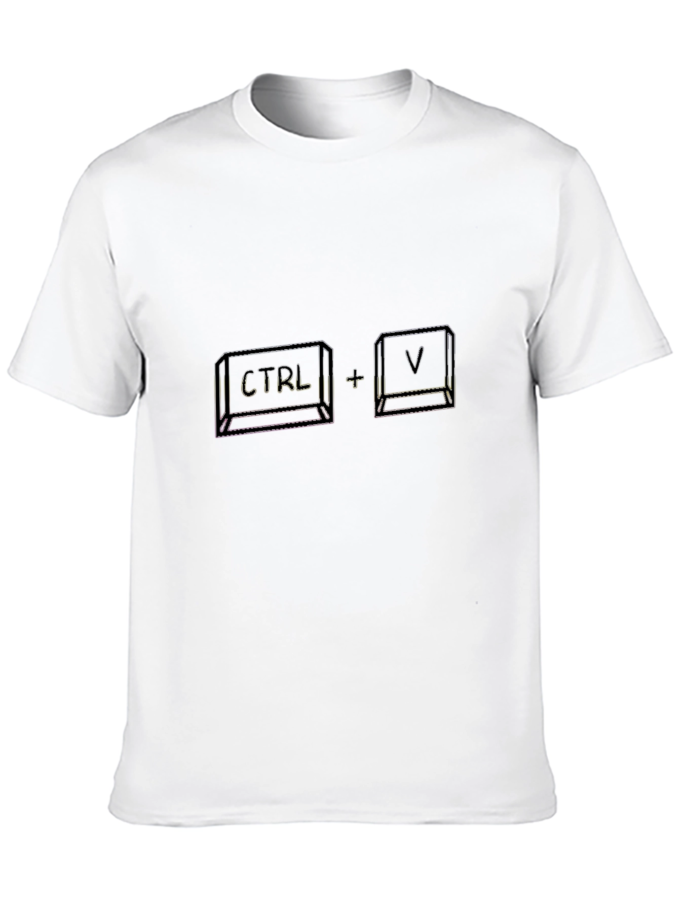 CTRL+V T-Shirt - Copy Paste Programmer Humor Tee