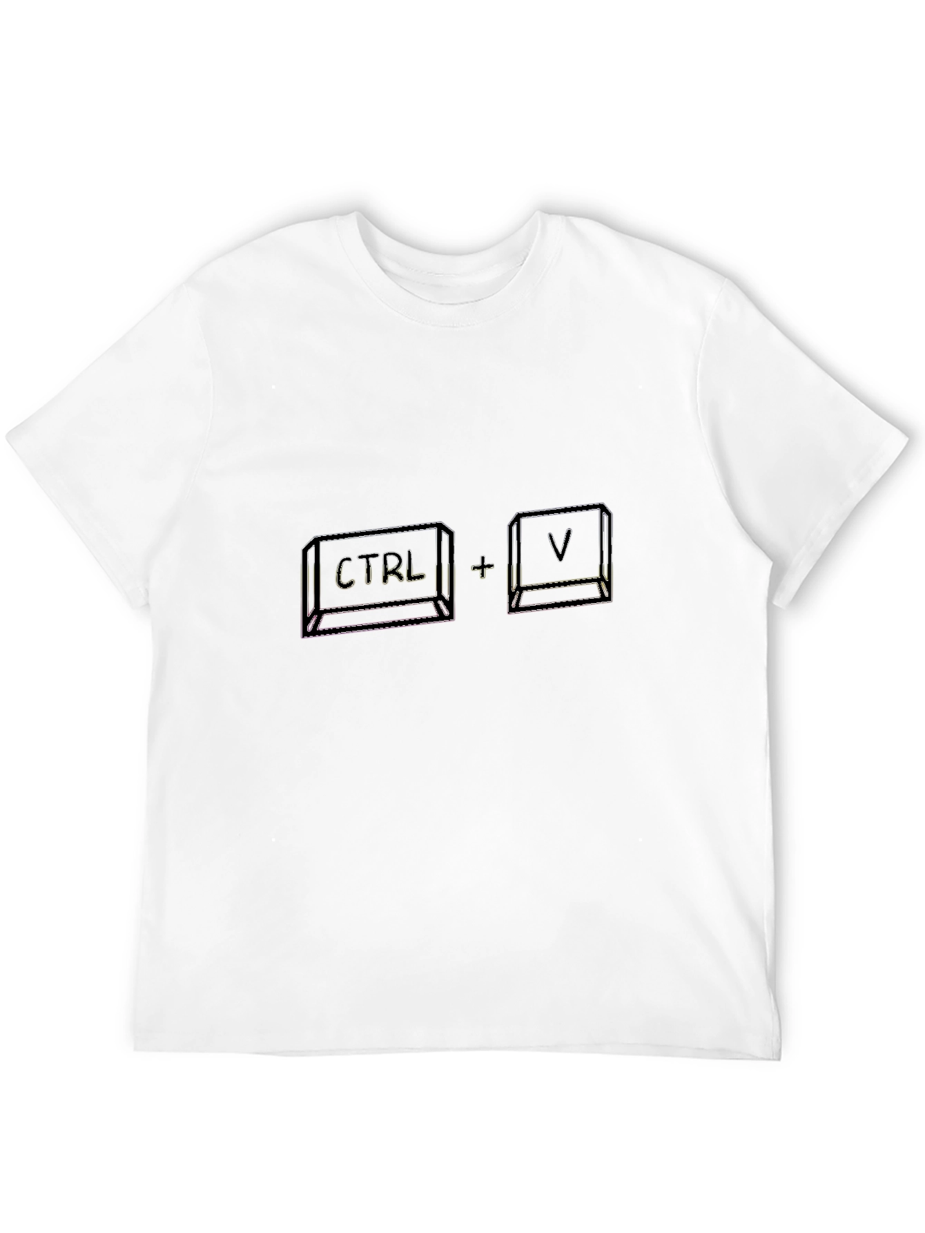 CTRL+V T-Shirt - Copy Paste Programmer Humor Tee