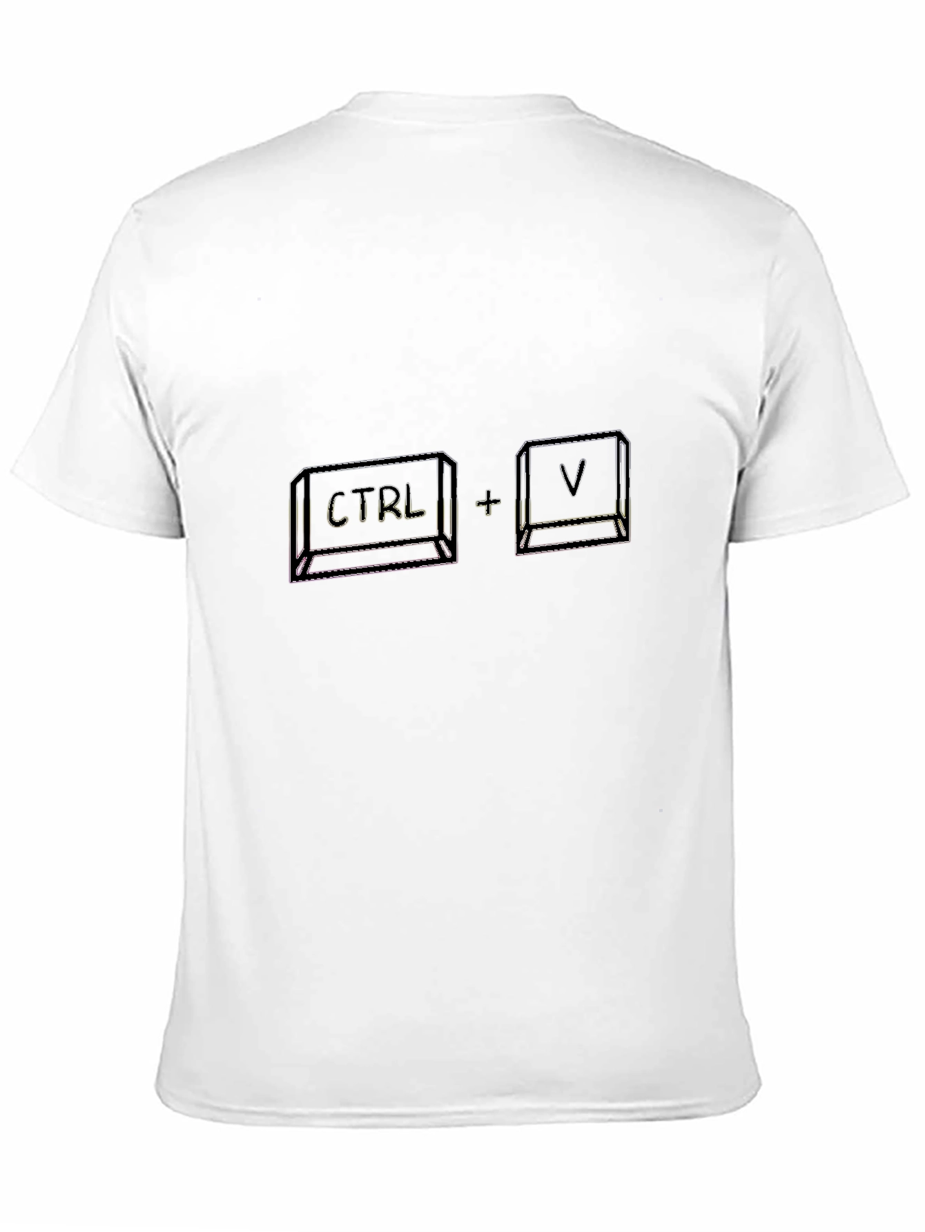 CTRL+V T-Shirt - Copy Paste Programmer Humor Tee