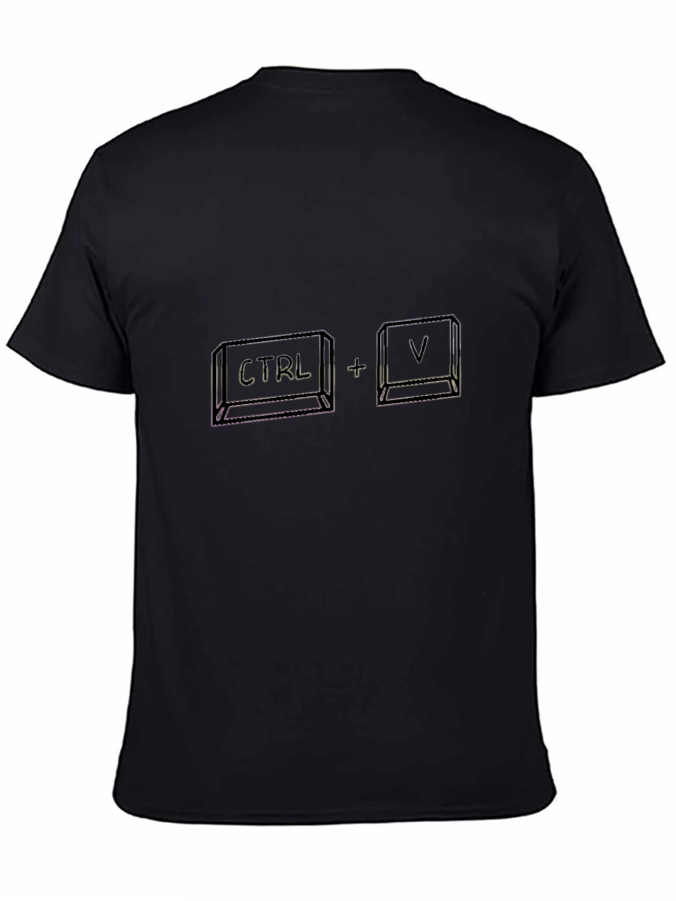 CTRL+V T-Shirt - Copy Paste Programmer Humor Tee