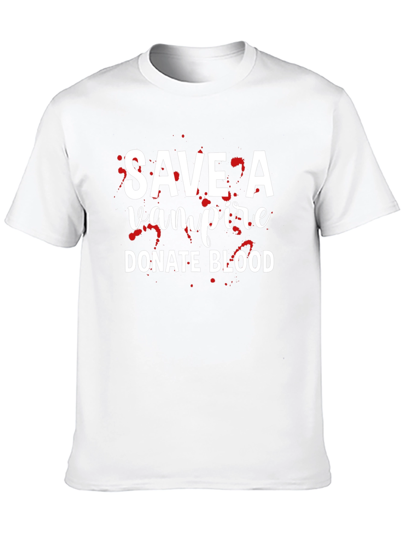 Save a Vampire Donate Blood Graphic Tee