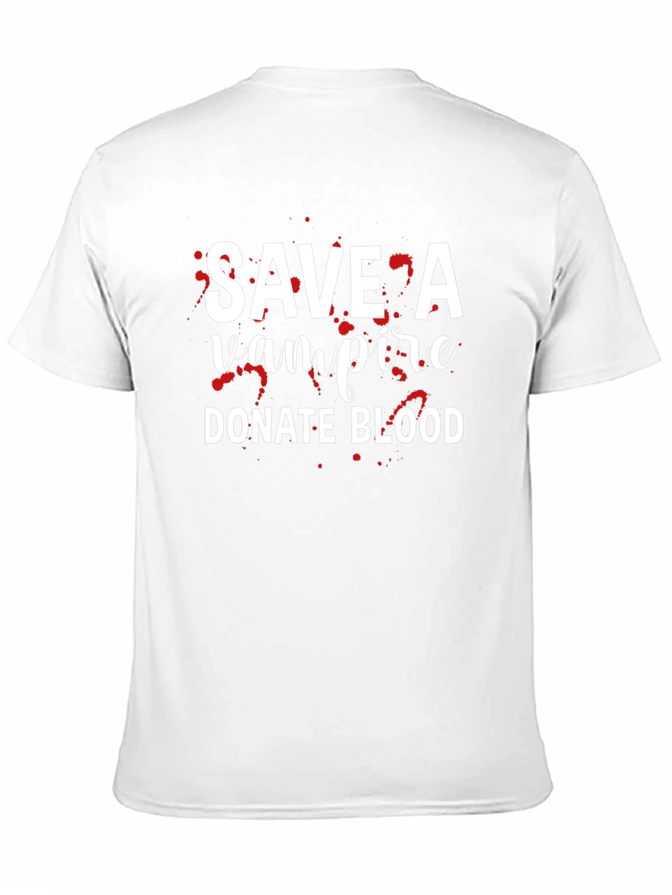 Save a Vampire Donate Blood Graphic Tee