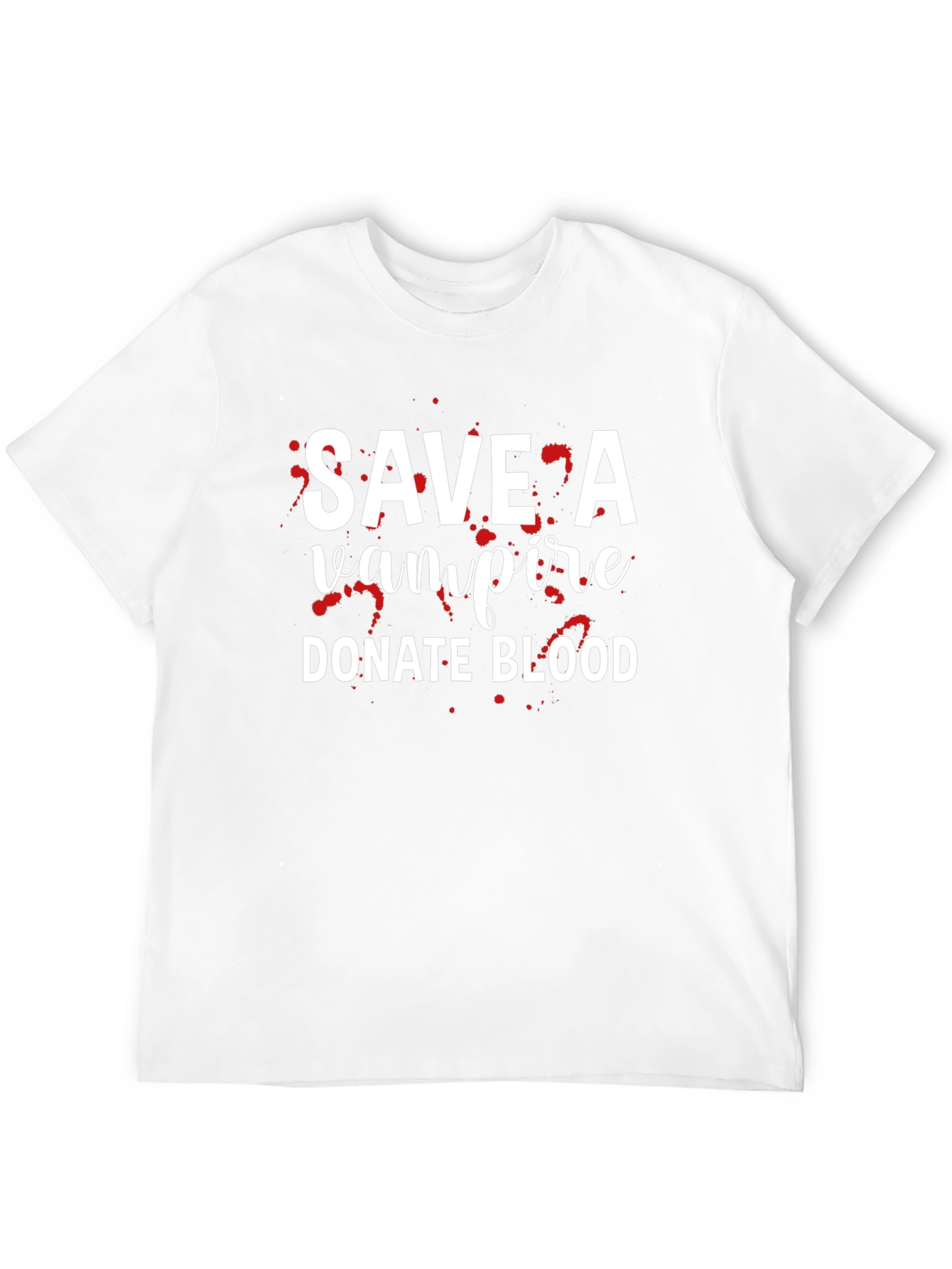 Save a Vampire Donate Blood Graphic Tee