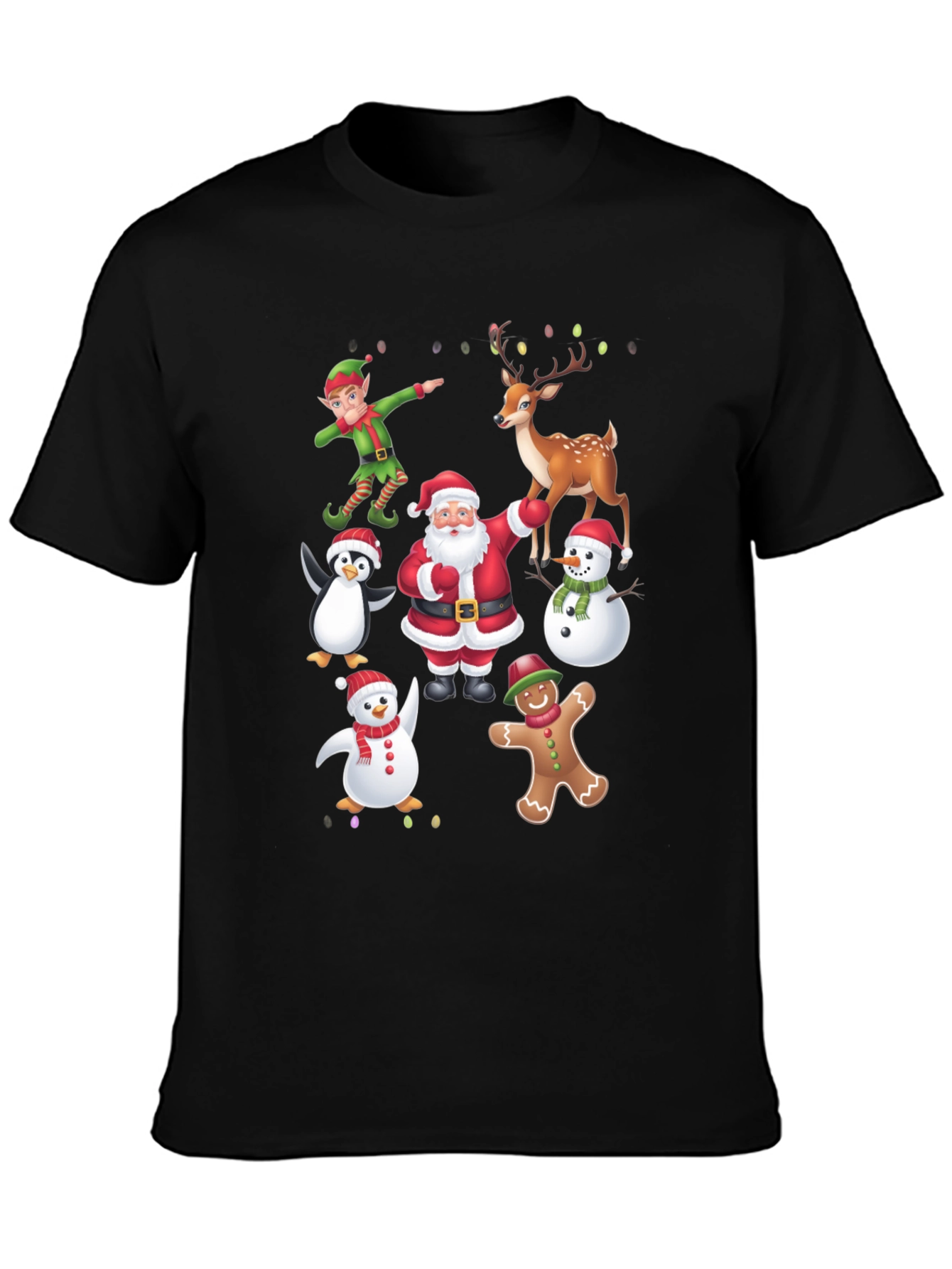 Festive Christmas Character T-Shirt