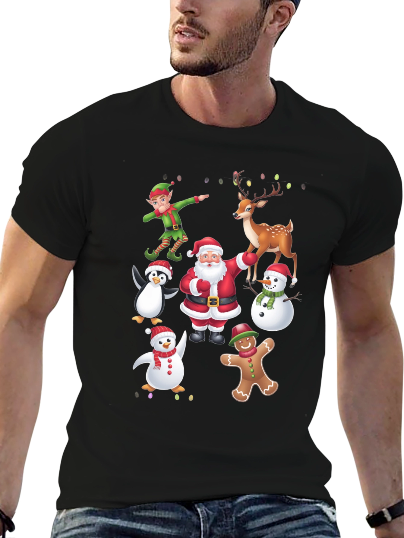 Festive Christmas Character T-Shirt