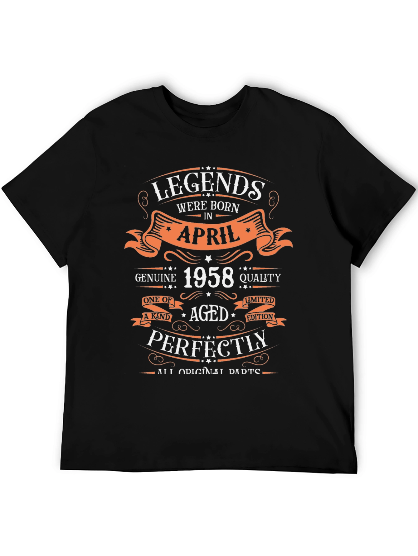 Legends Born in April 1958 T-Shirt
