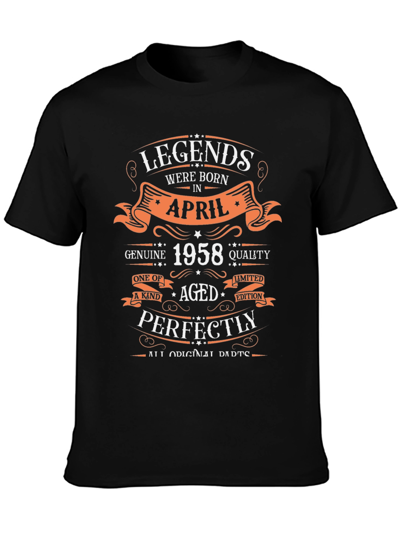 Legends Born in April 1958 T-Shirt