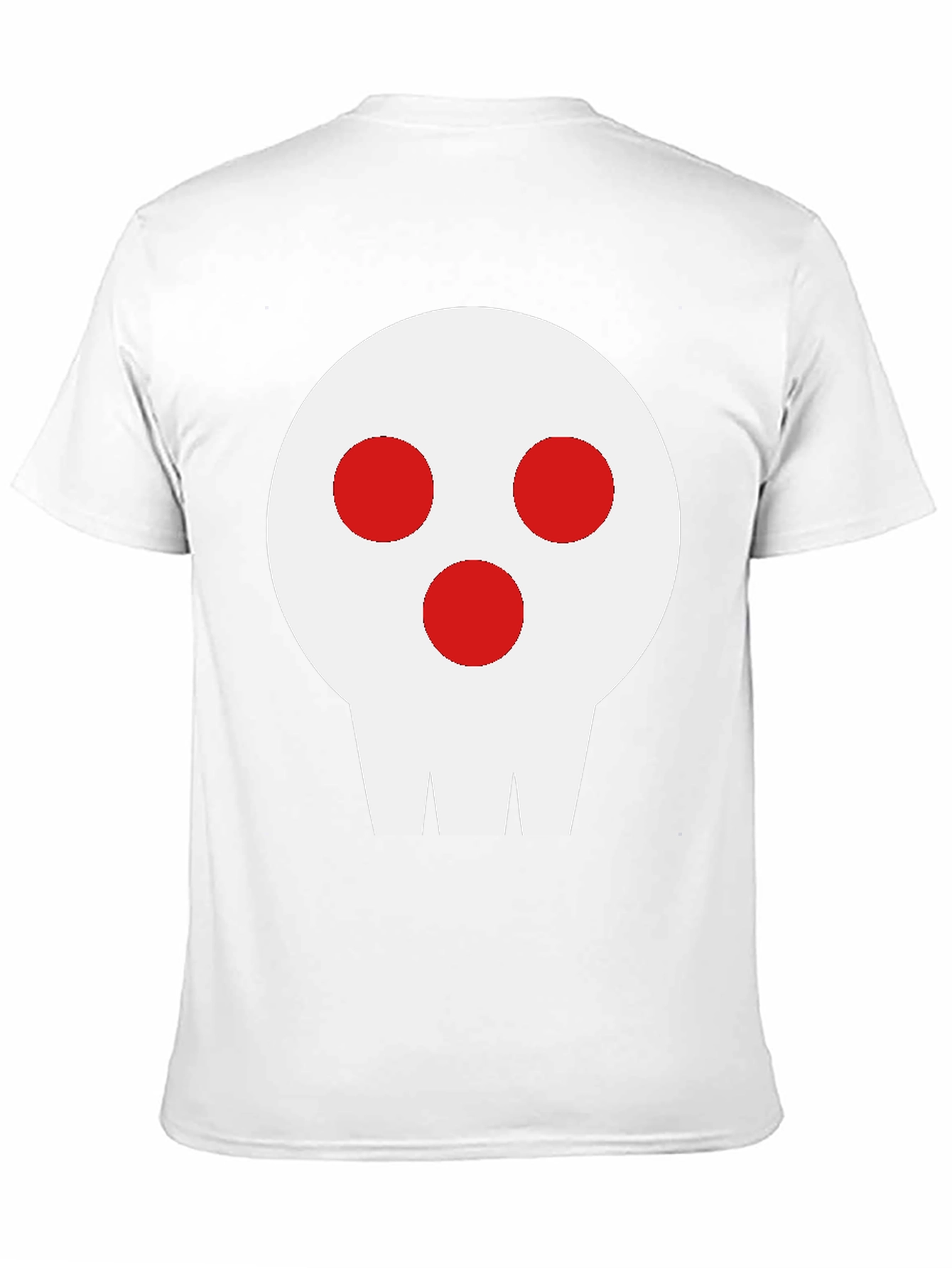 Skull Graphic Tee - Black Cotton Blend