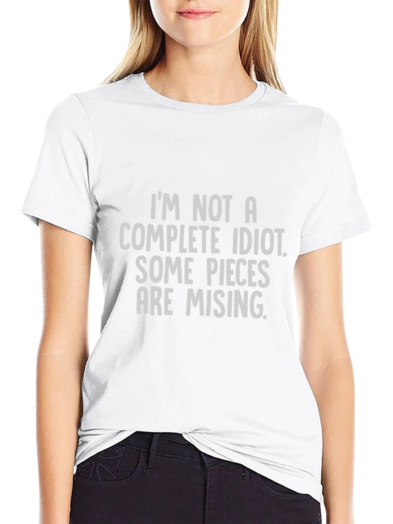 Funny Not a Complete Idiot Graphic Tee