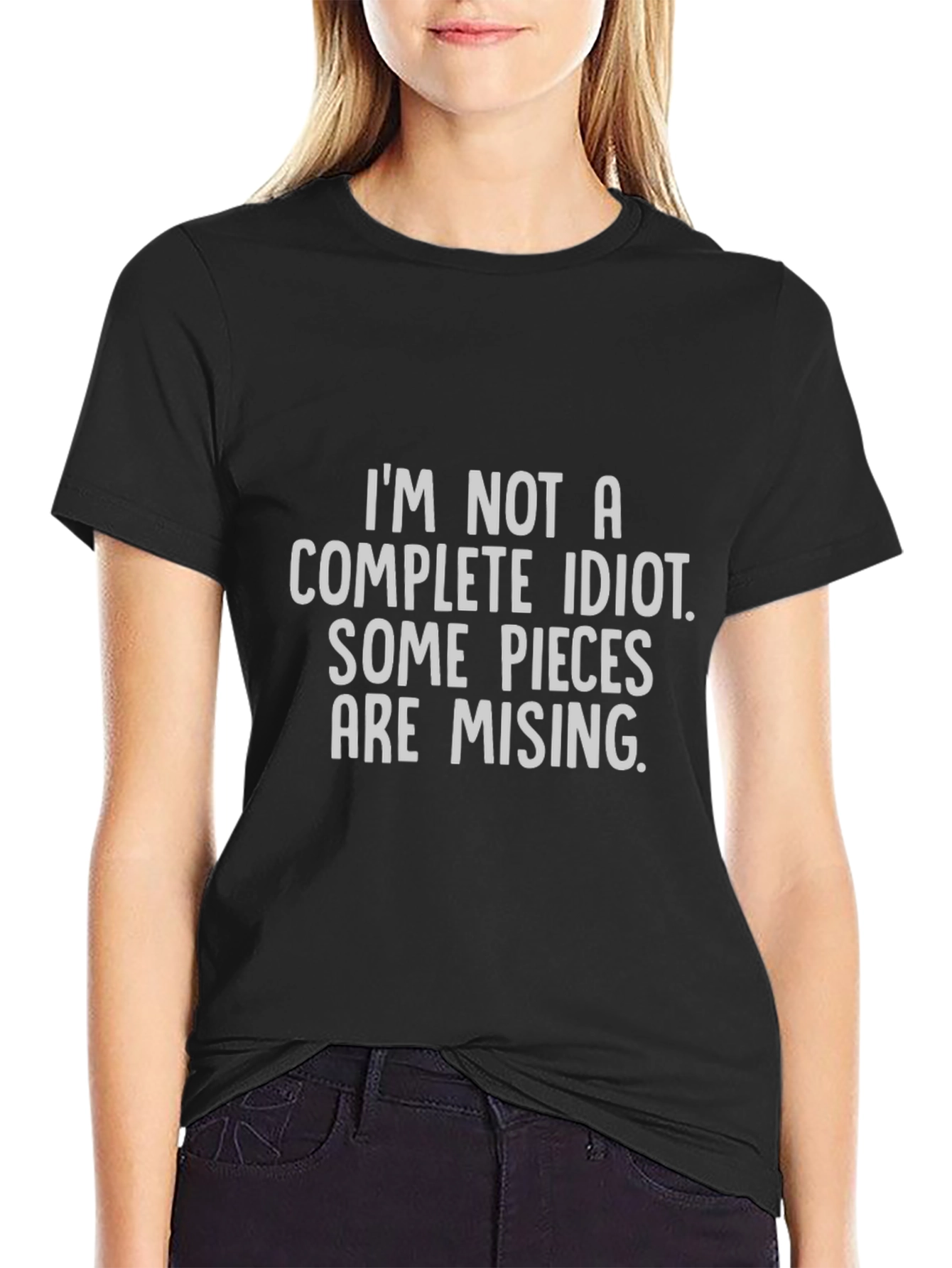 Funny Not a Complete Idiot Graphic Tee
