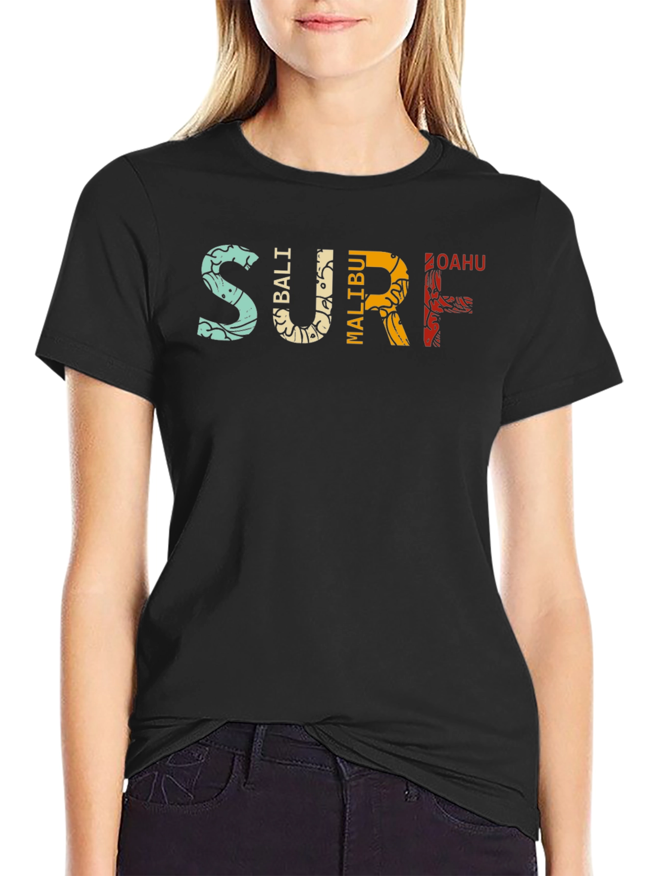 Surf Destinations Graphic T-Shirt