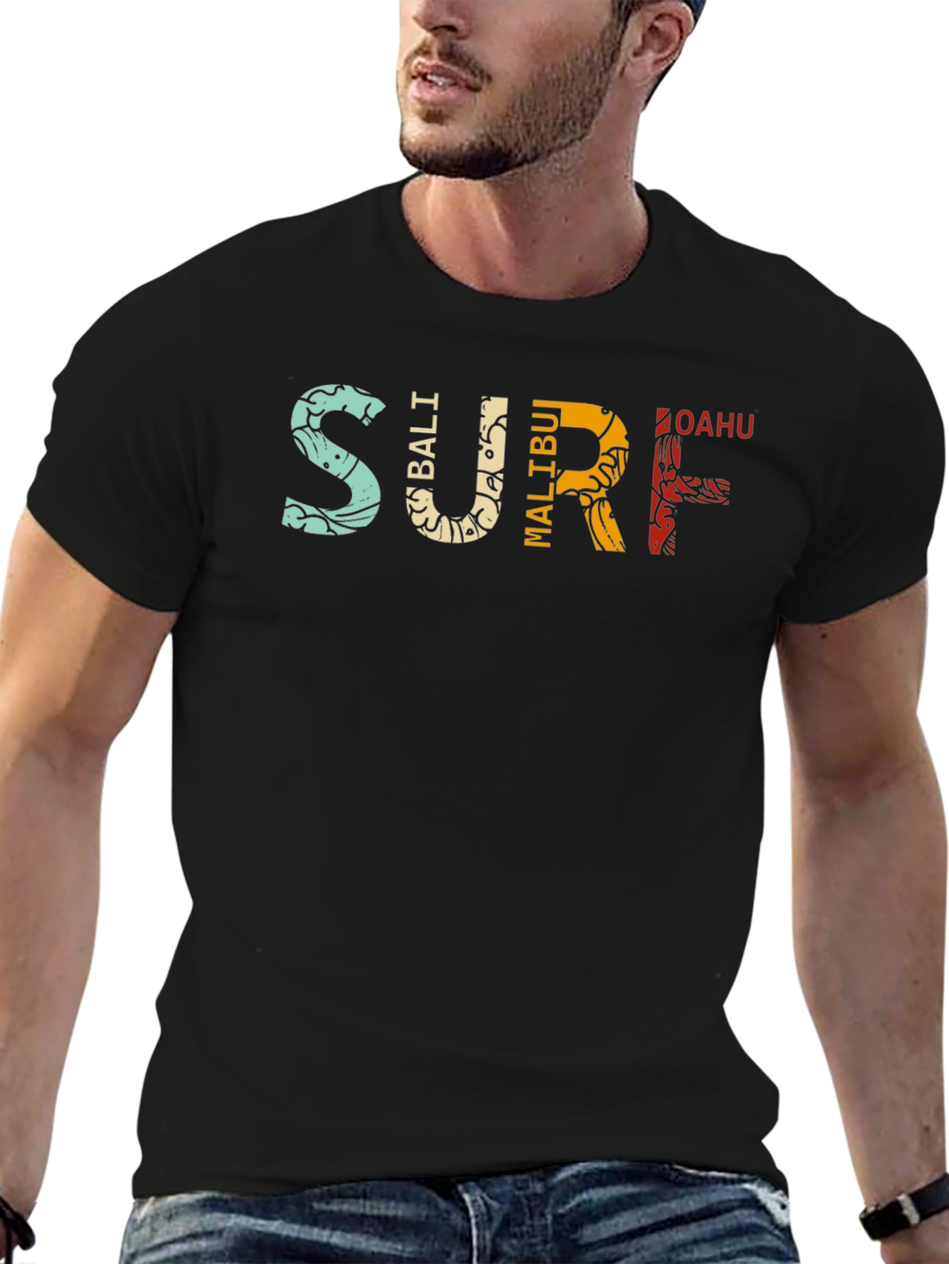 Surf Destinations Graphic T-Shirt