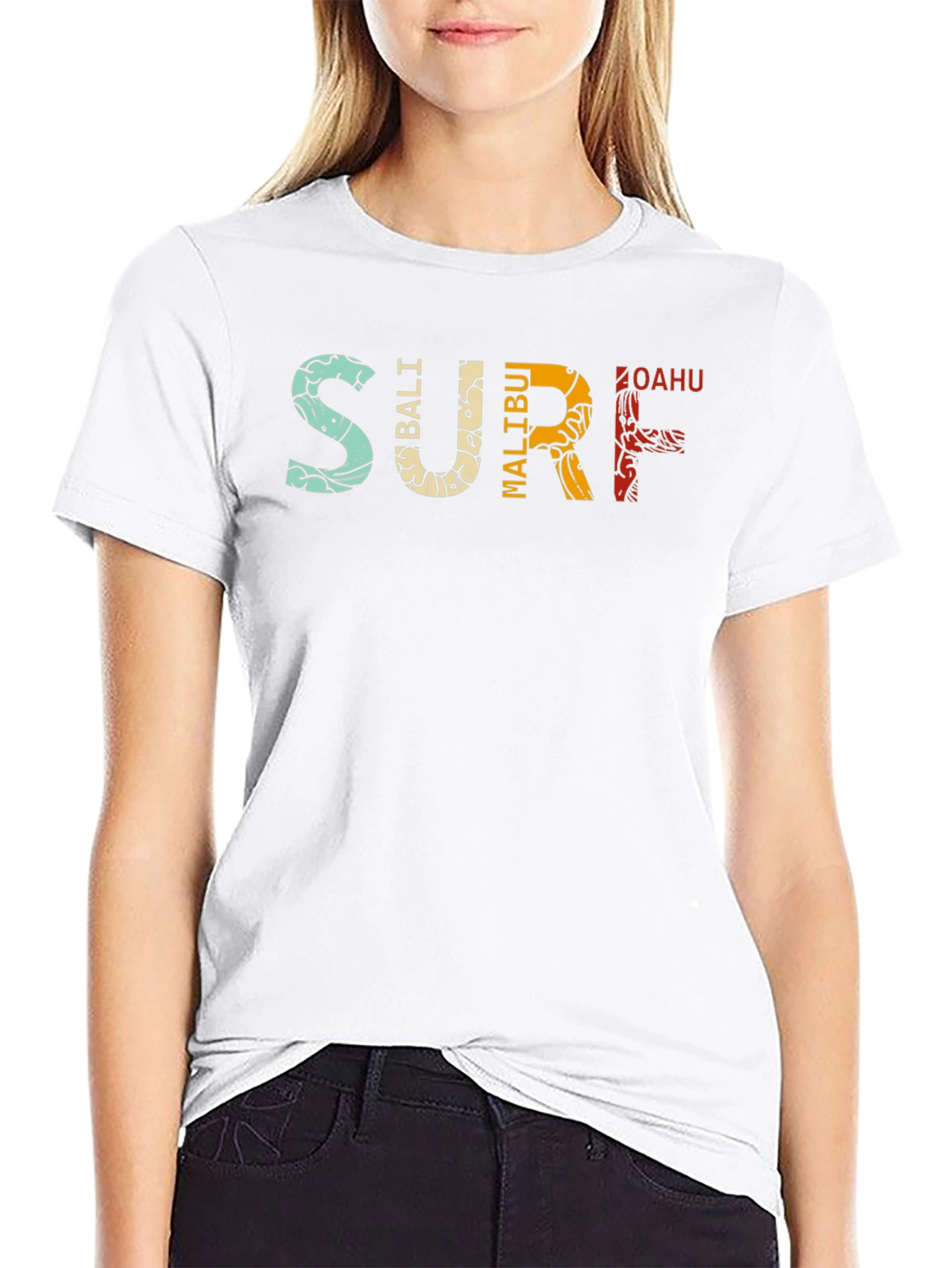 Surf Destinations Graphic T-Shirt