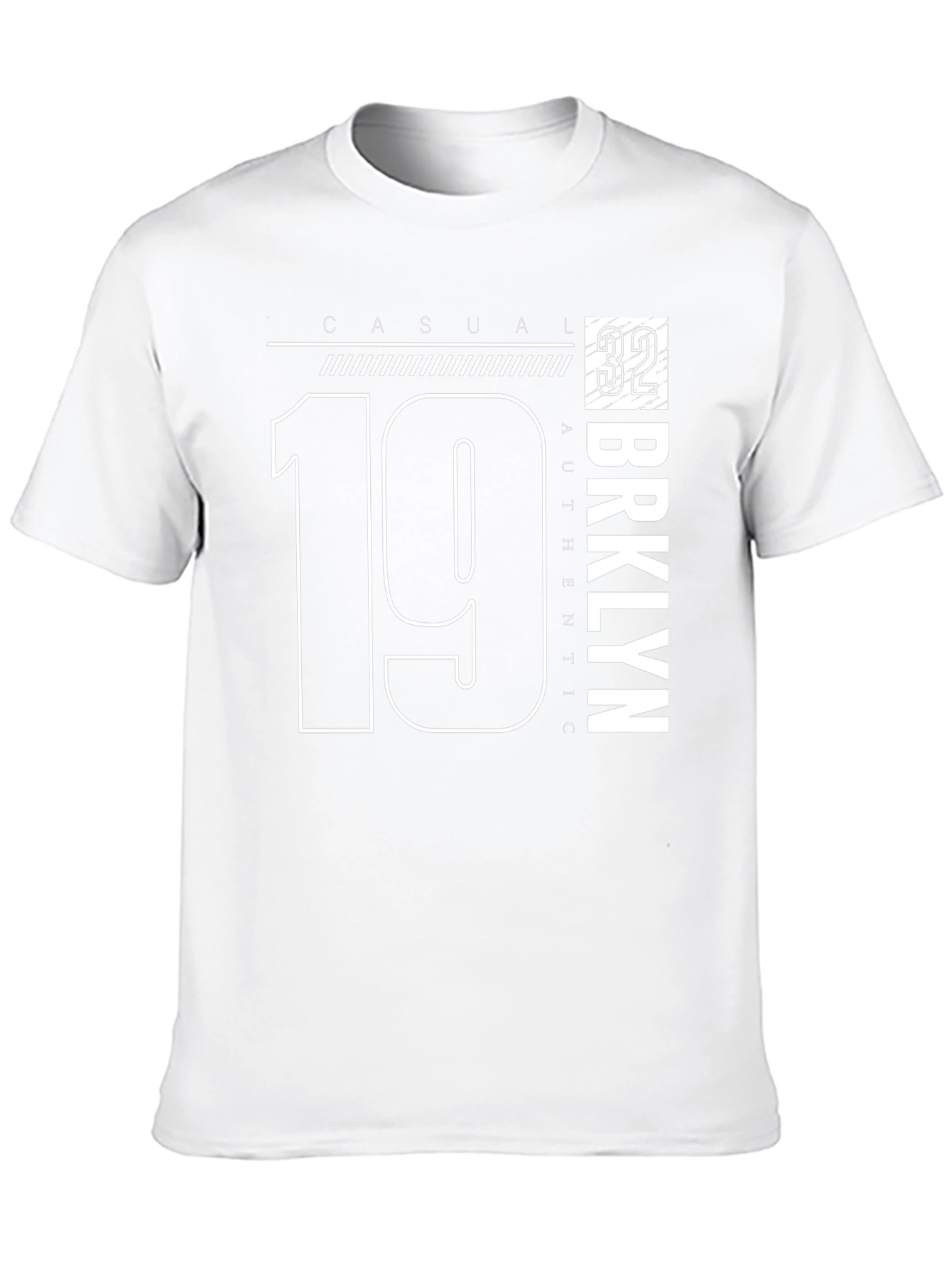 Casual Brooklyn 1932 Graphic Tee - Mens Black T-Shirt
