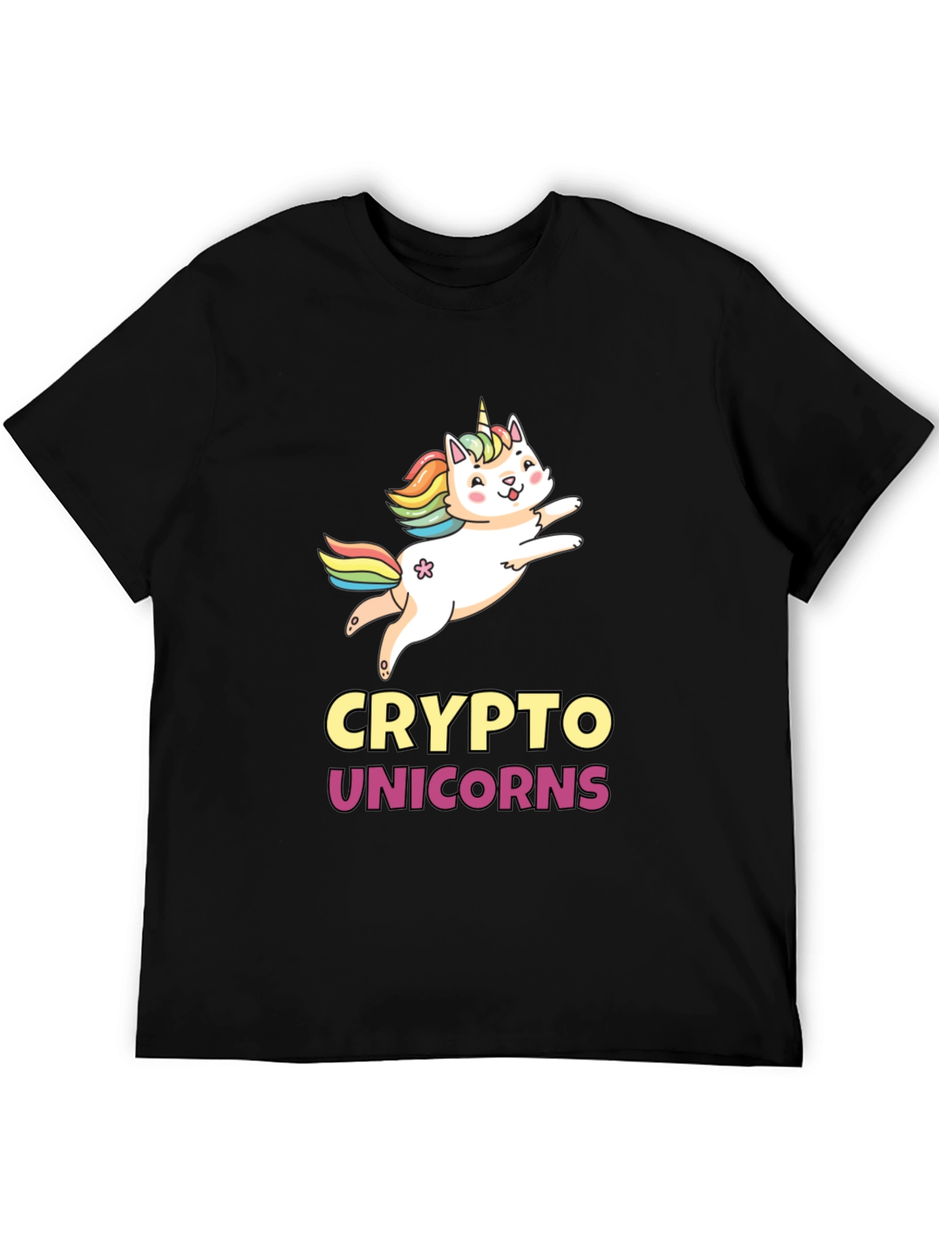 Crypto Unicorns Graphic T-Shirt