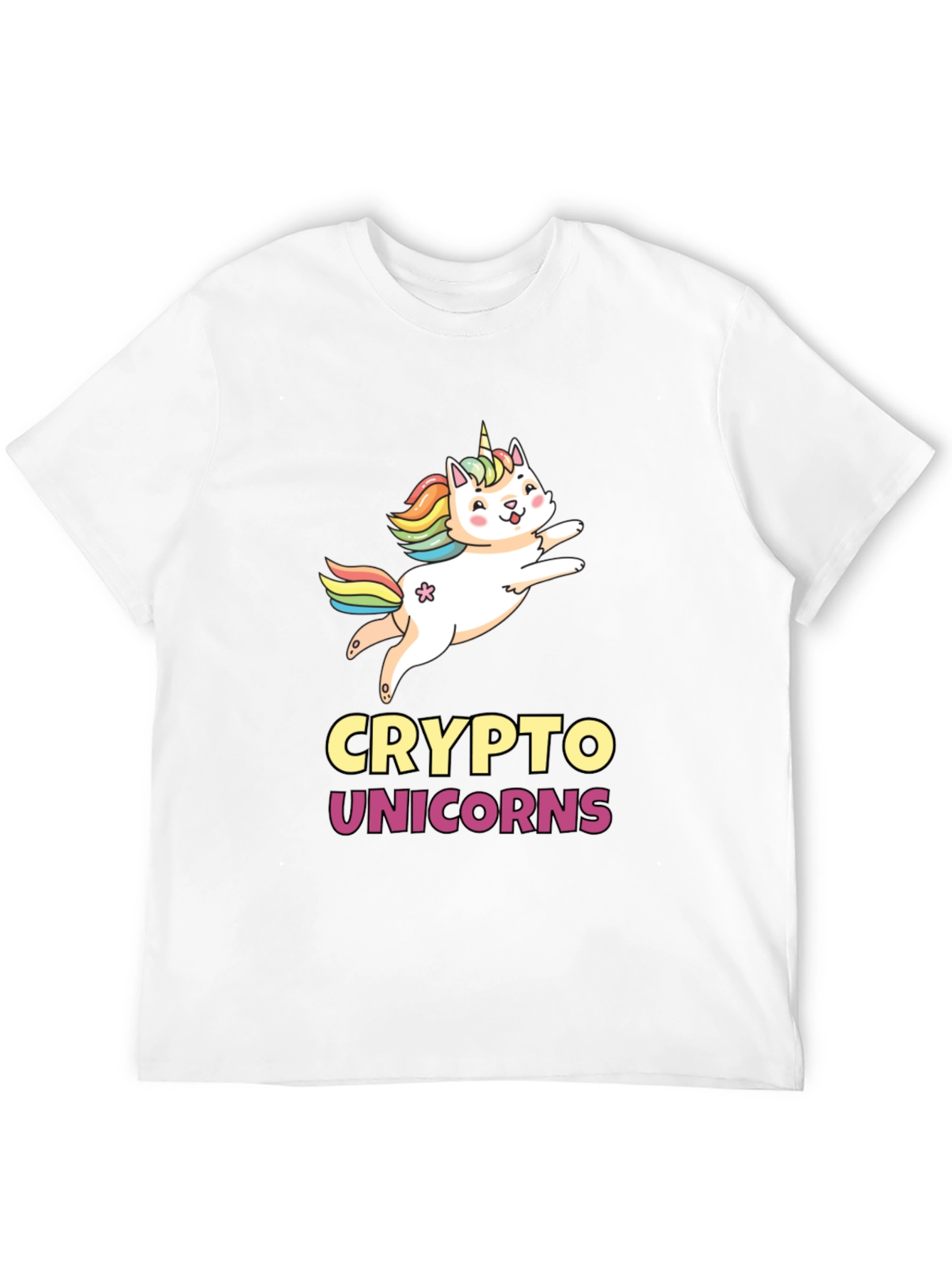 Crypto Unicorns Graphic T-Shirt