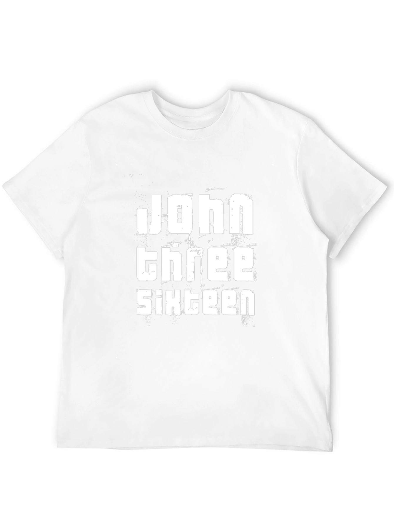 John 3:16 Black Graphic Tee