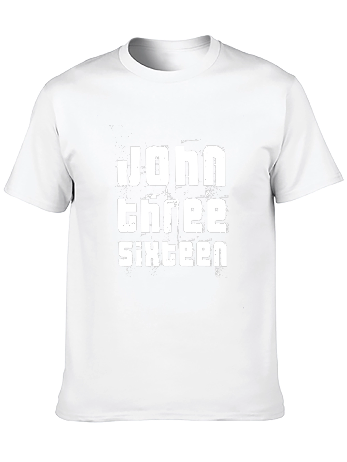 John 3:16 Black Graphic Tee