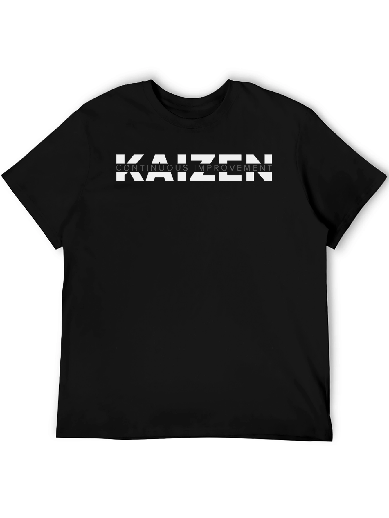 Kaizen Continuous Improvement Black T-Shirt