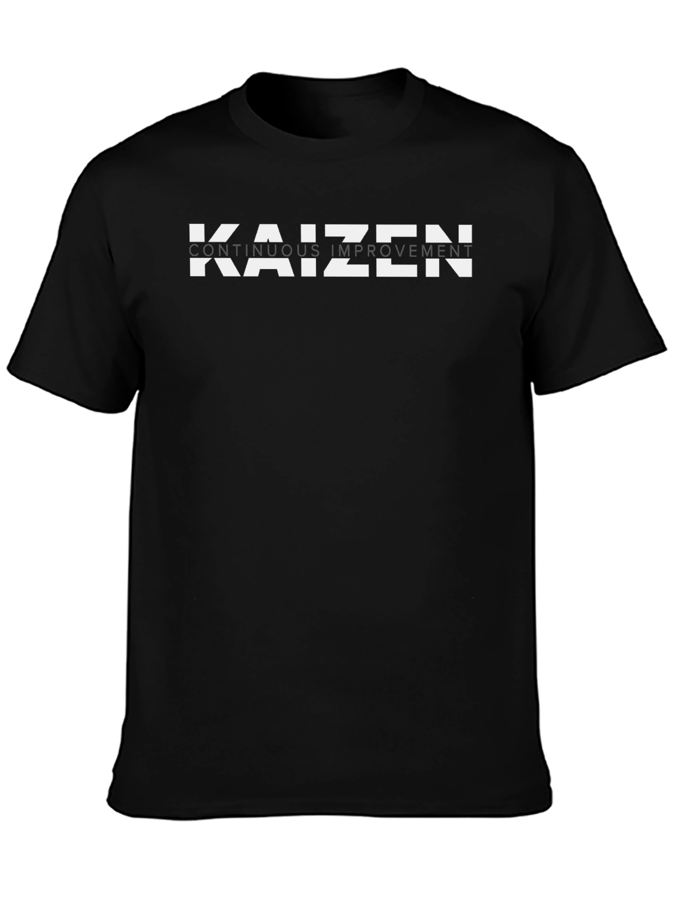 Kaizen Continuous Improvement Black T-Shirt