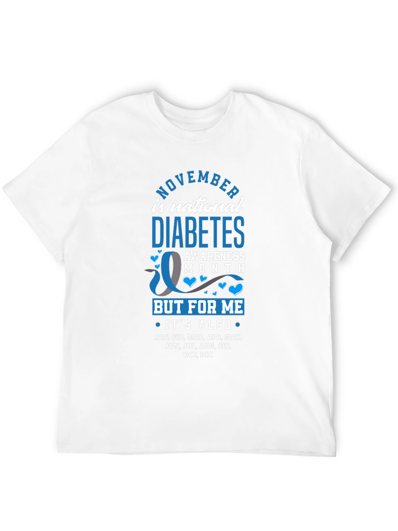 Diabetes Awareness T-Shirt - National Diabetes Month