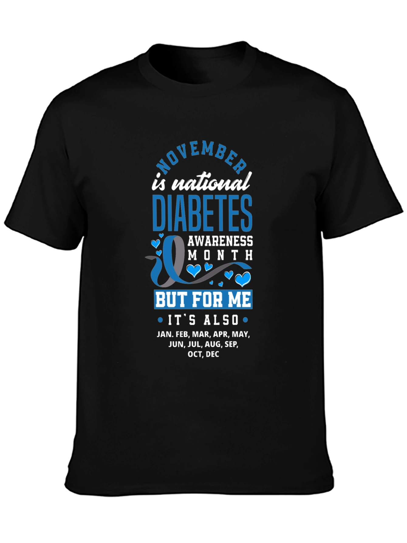 Diabetes Awareness T-Shirt - National Diabetes Month