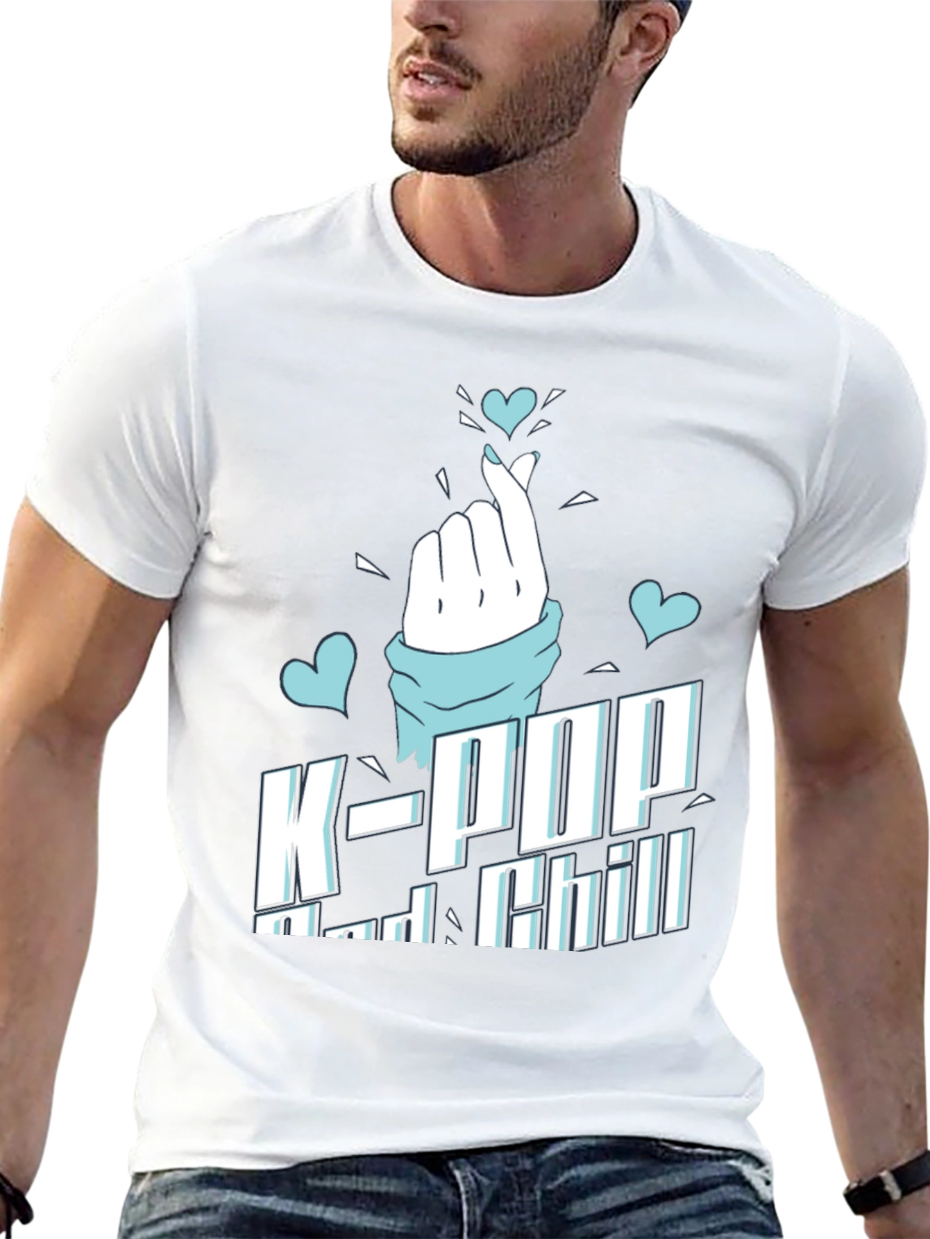 K-Pop and Chill Graphic Tee