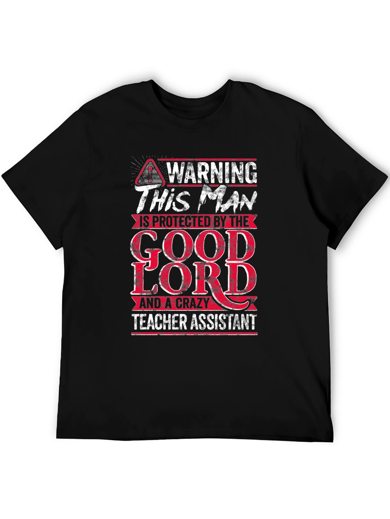 Warning This Man Is Protected T-Shirt