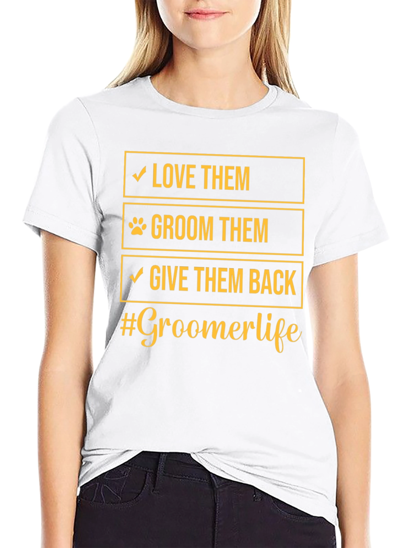 Groomer Life T-Shirt - Love Groom Give Back