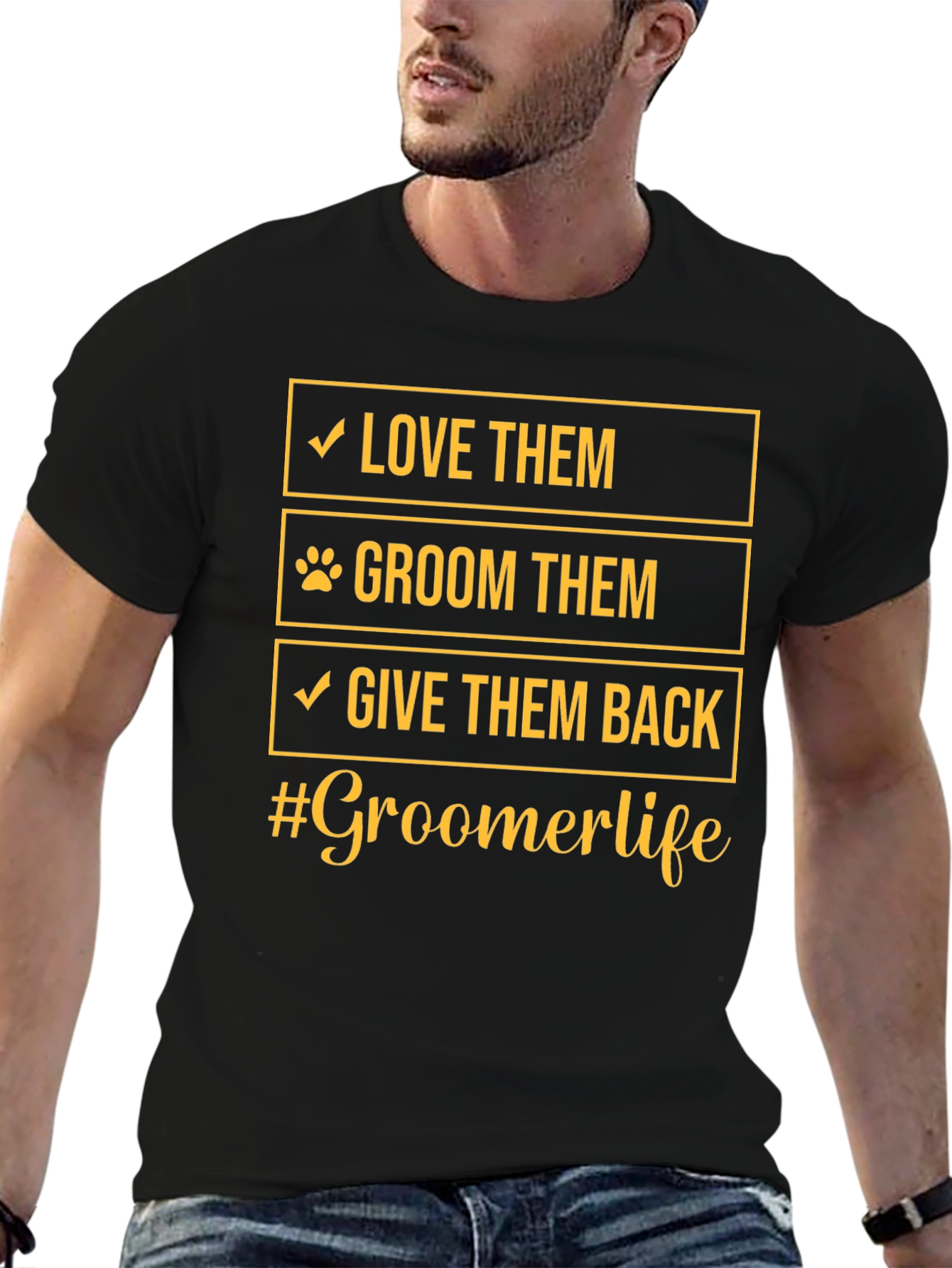 Groomer Life T-Shirt - Love Groom Give Back